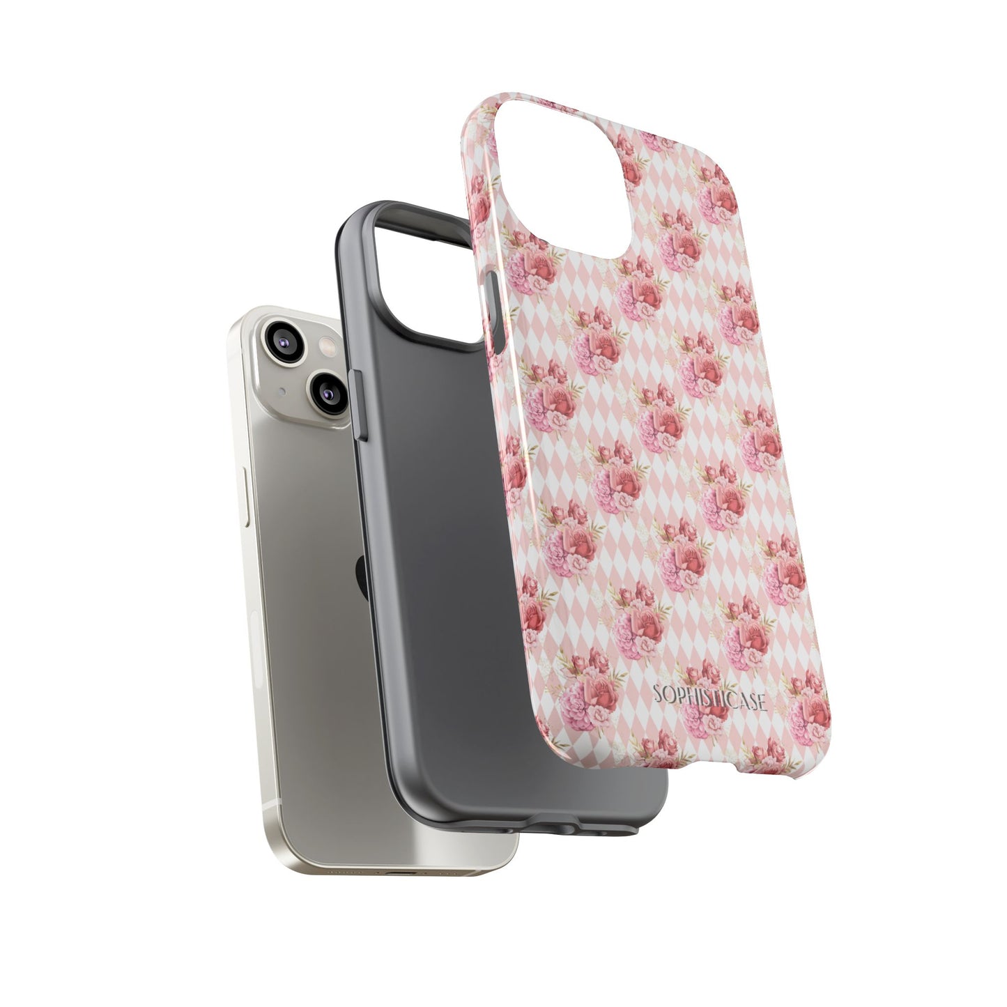 Rose Diamond Romance in Juliette - iPhone Case