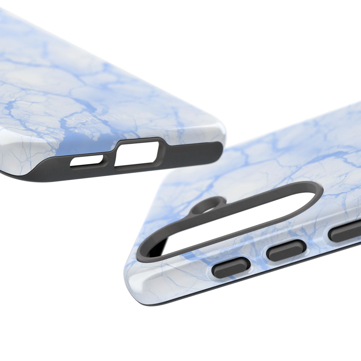 Marble Opulence in Blue - Tough Phone Case