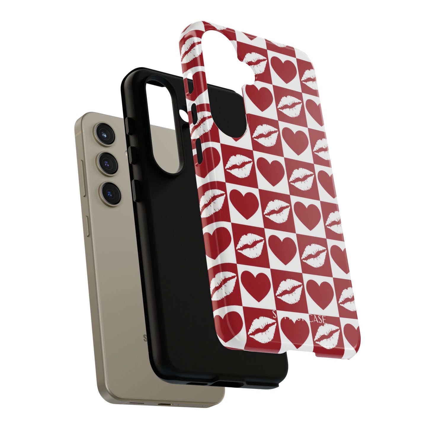 Belle Amie in Red - Samsung Galaxy Case