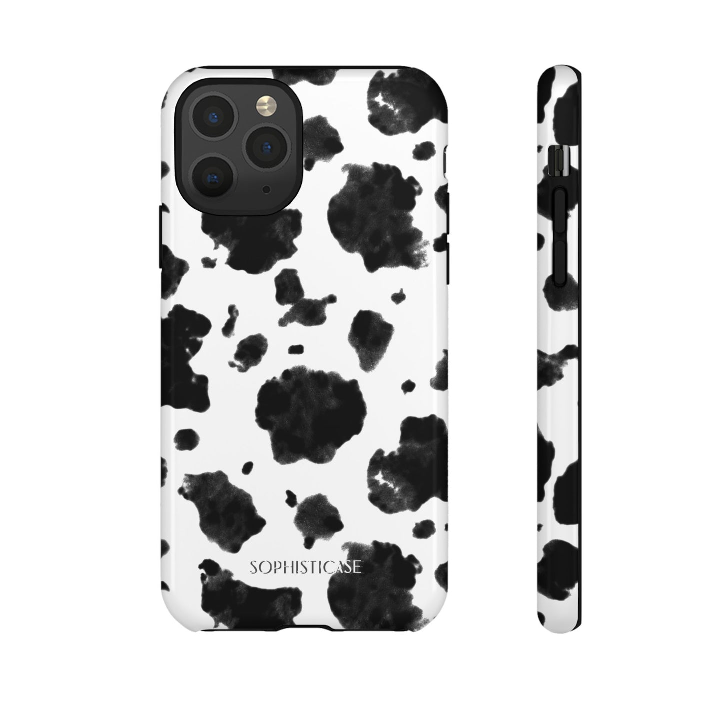 Holy Cow in Black - iPhone Case