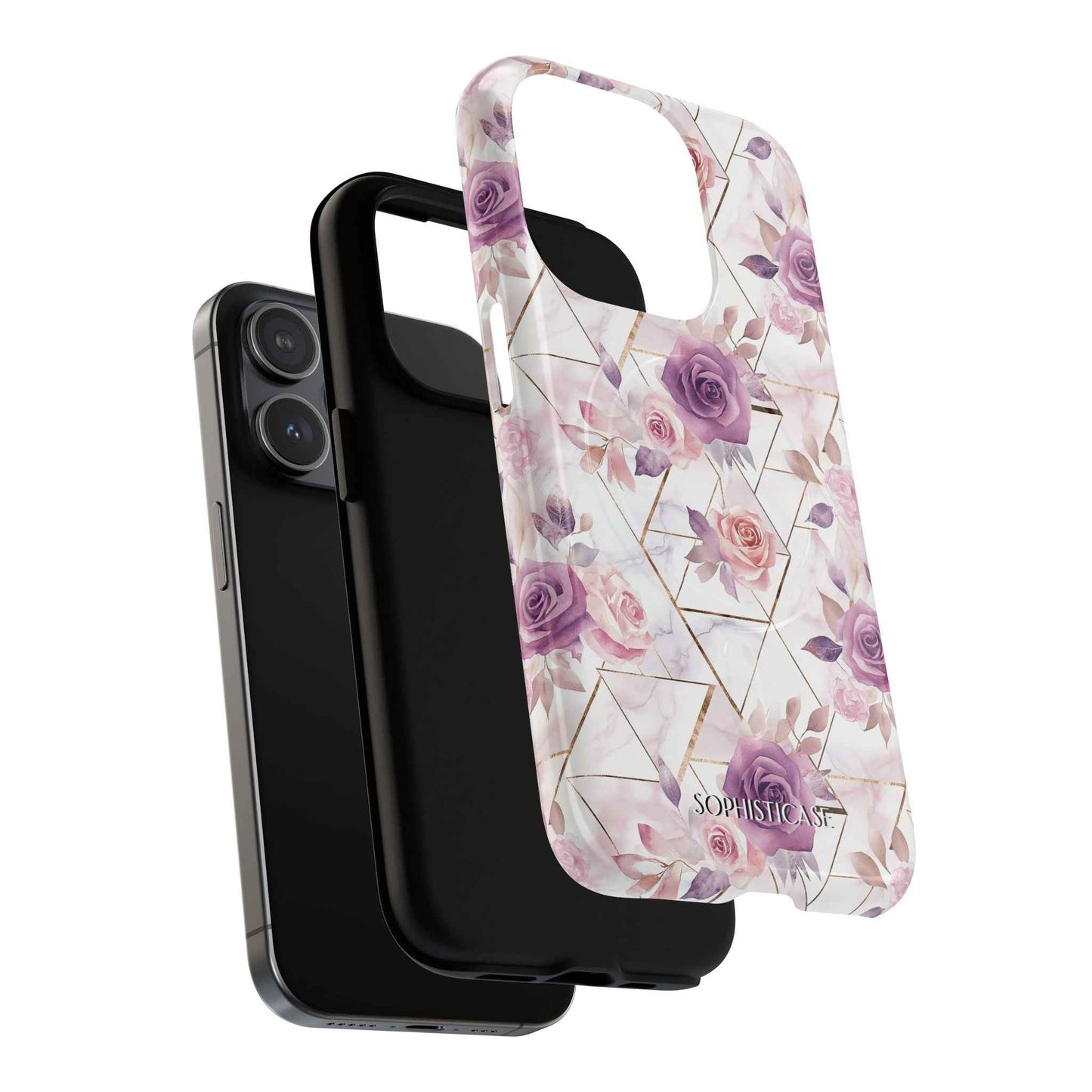 Royal Floral in Rose Royale - iPhone Magsafe Case