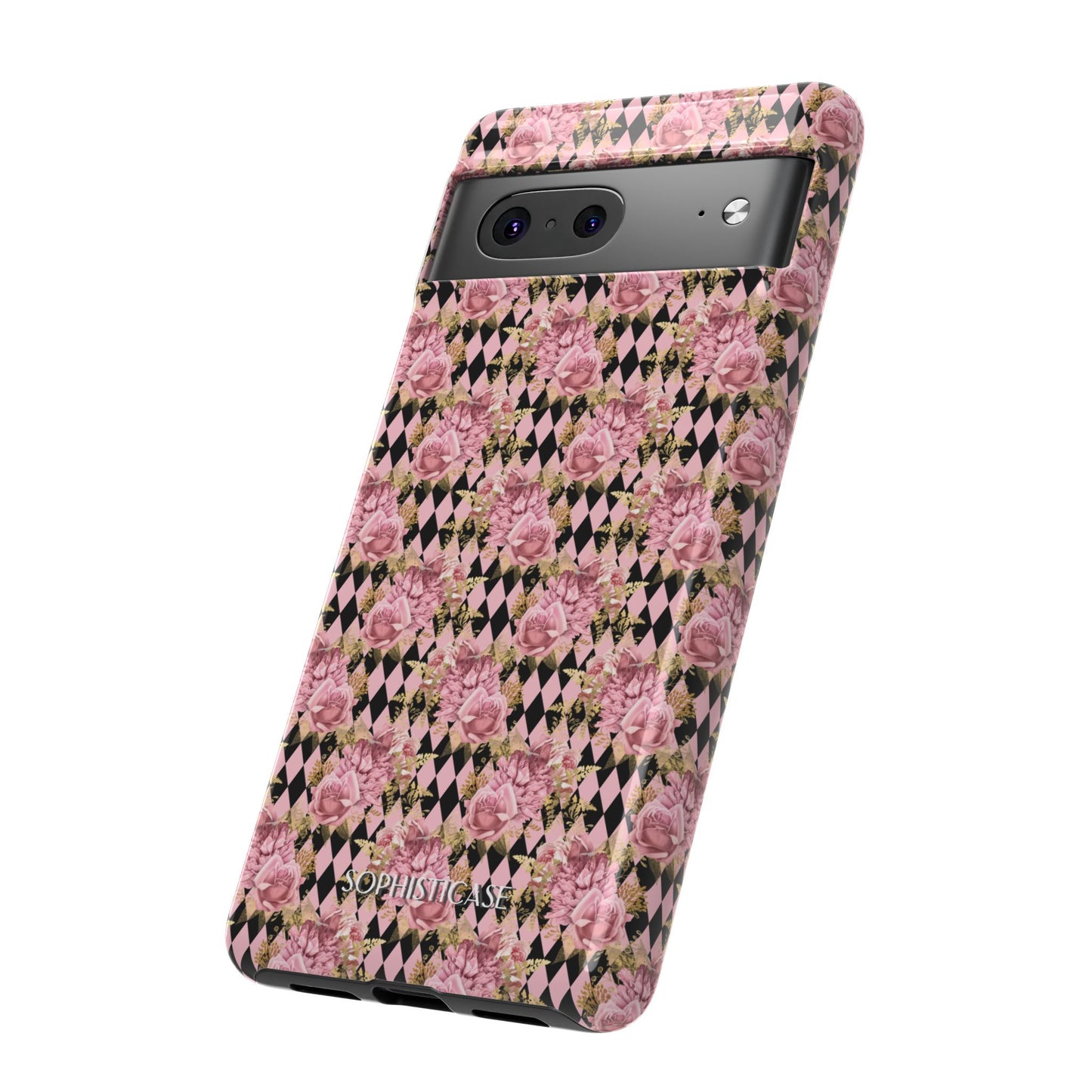 Rose Diamond Romance in Isolde - Tough Phone Case