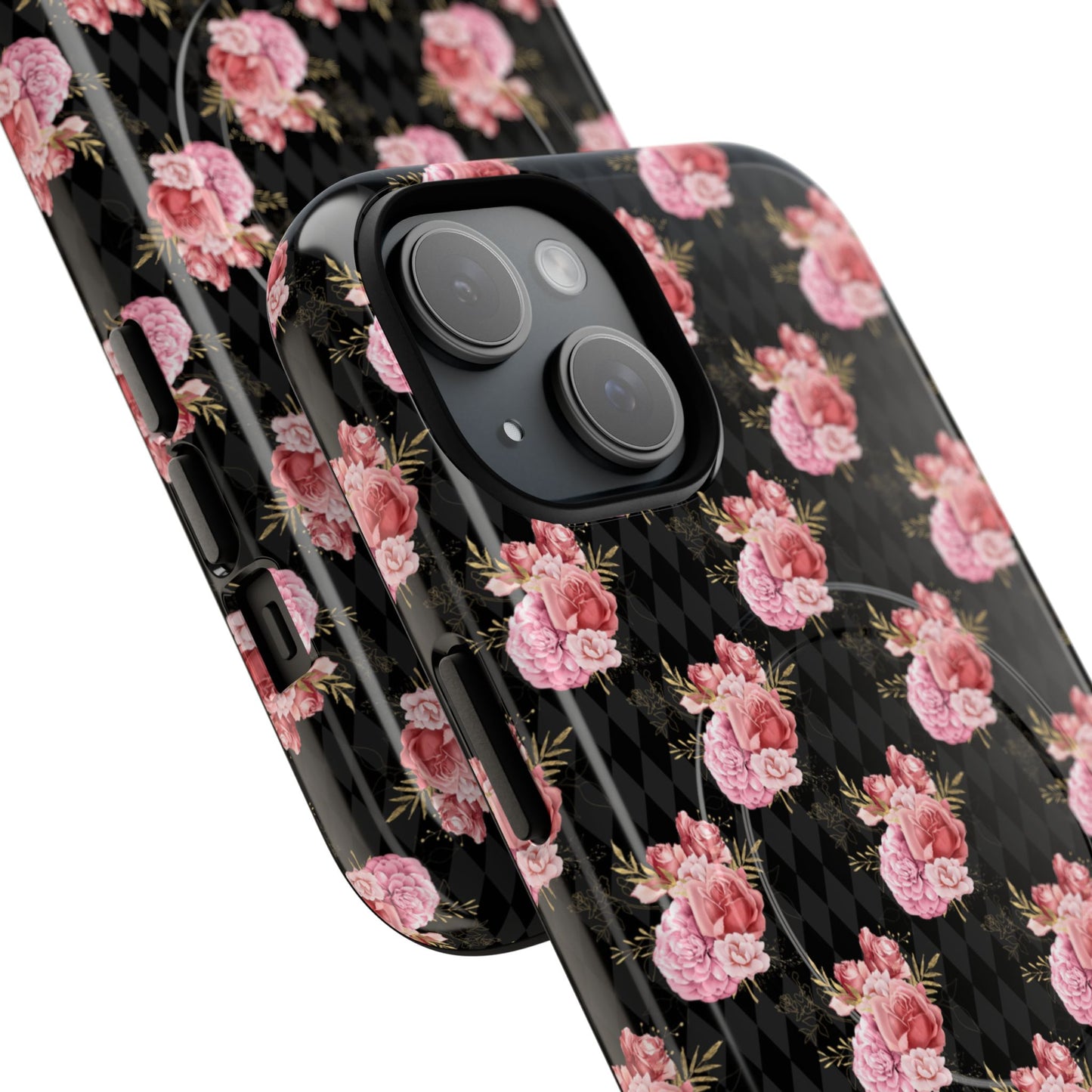 Rose Diamond Romance in Vivienne - Magsafe Phone Case