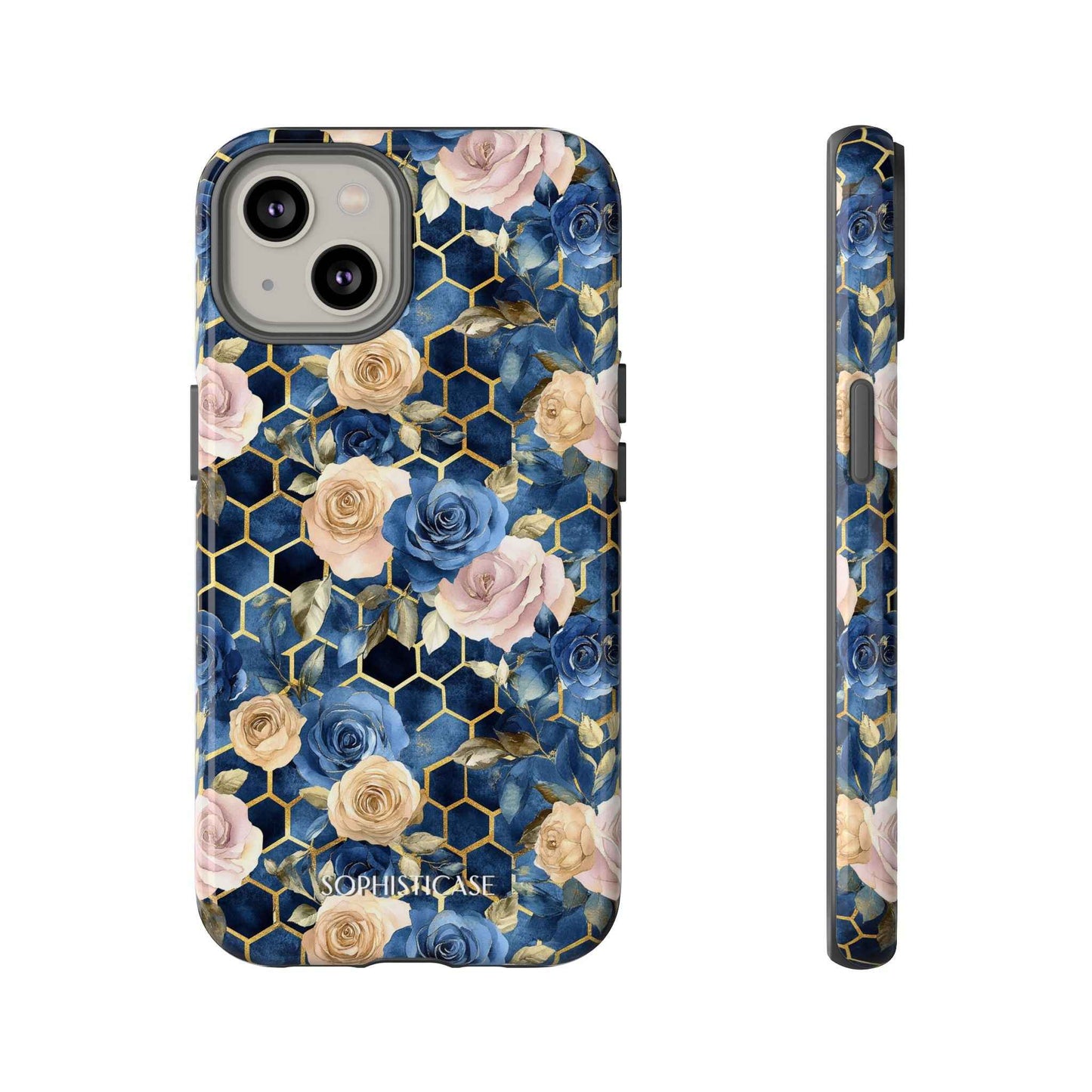 Royal Floral in Midnight Rose - Tough Phone Case