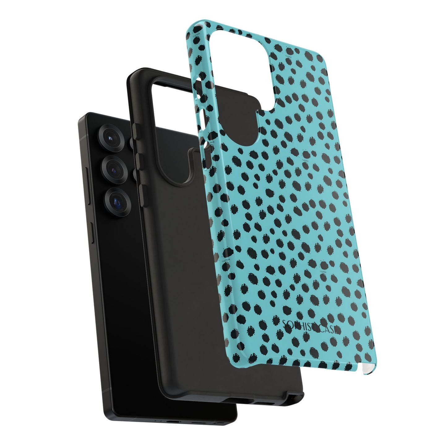 Cheetahs and Liars in Aqua - Tough Phone Case