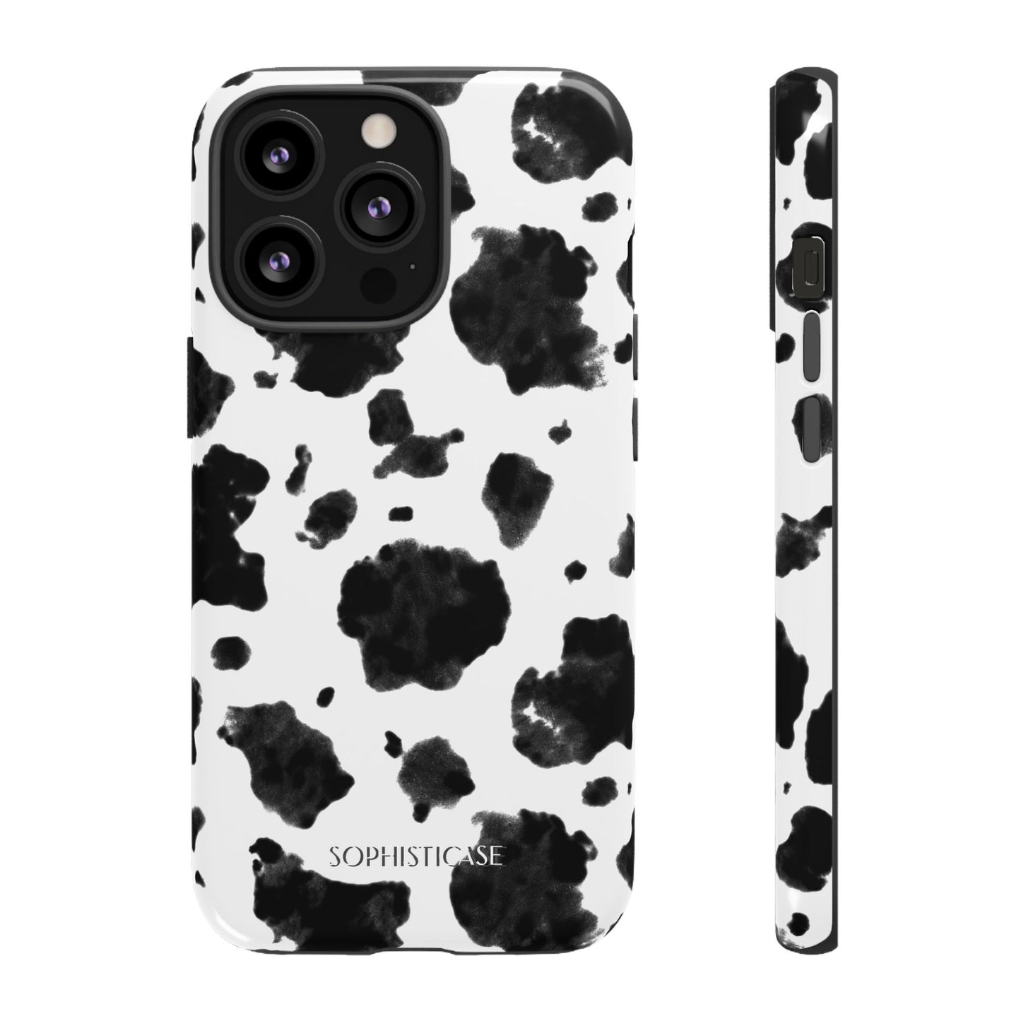 Holy Cow in Black - iPhone Case