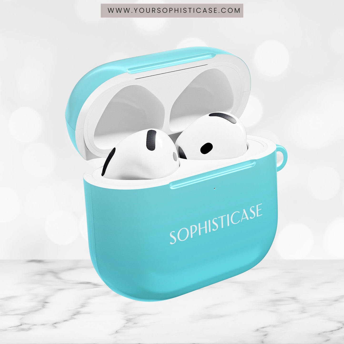 AirPod Cases - Heavenly in Aqua
