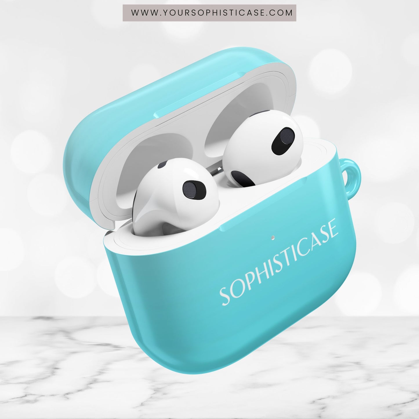 AirPod Cases - Heavenly in Aqua
