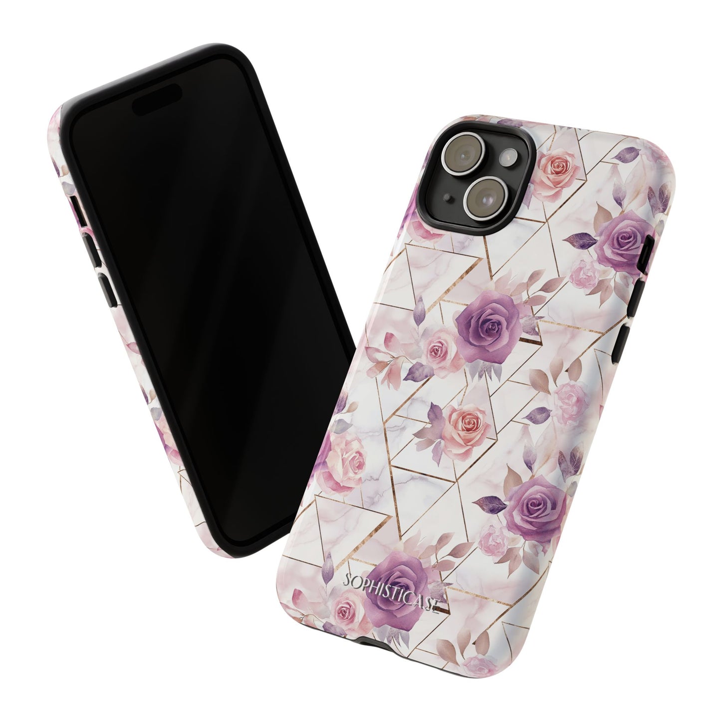 Royal Floral in Rose Royale - Tough Phone Case
