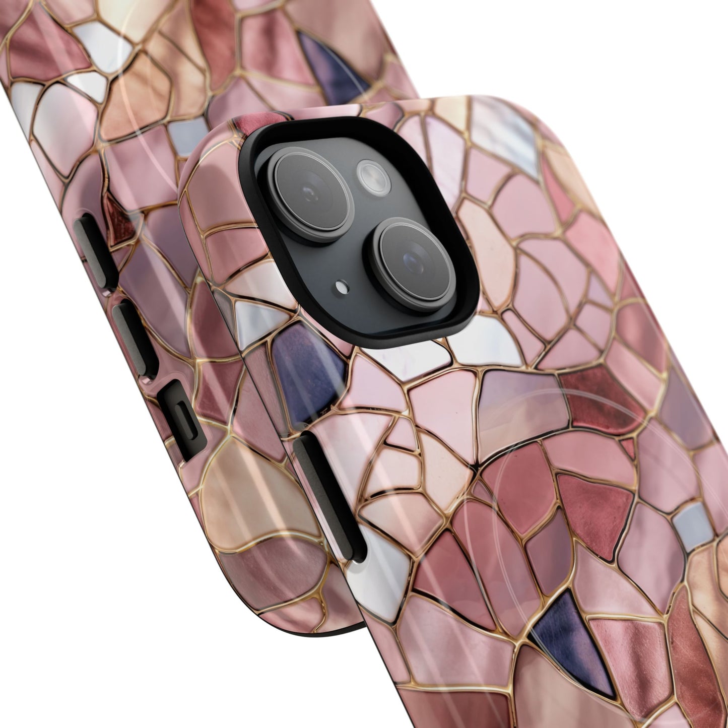 Rose' Runway in Pink Mosaic - Magsafe Case