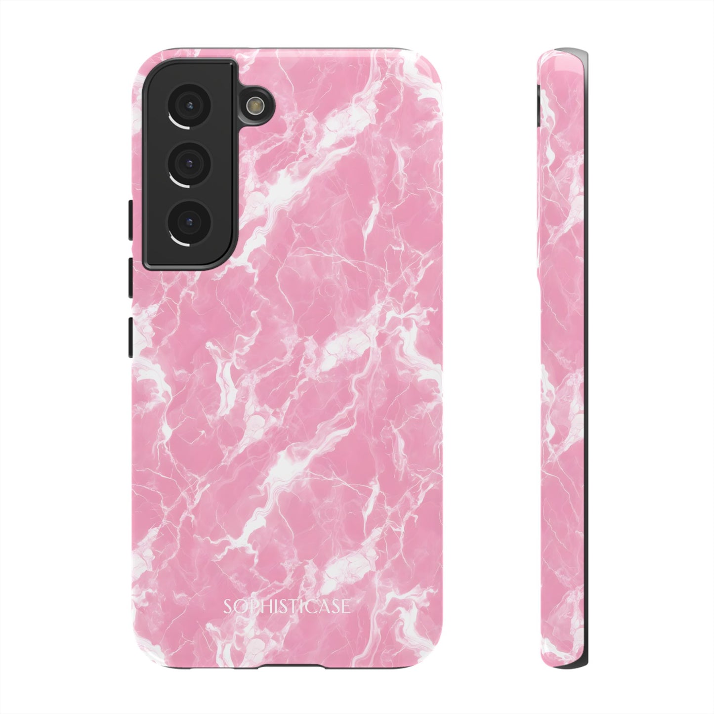 Marble Crush in Pink - Tough Phone Case
