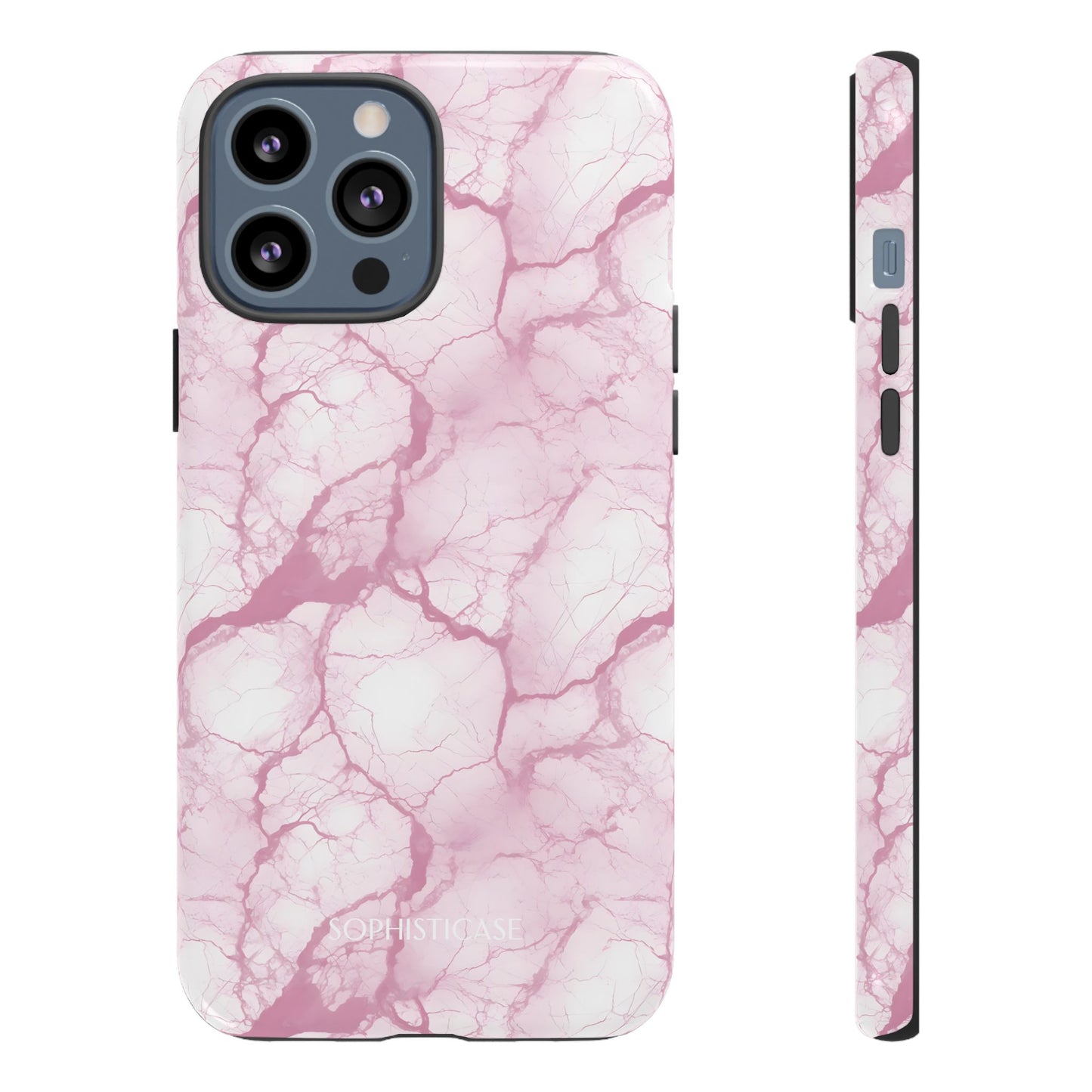 Marble Opulence in Pink - Tough Phone Case