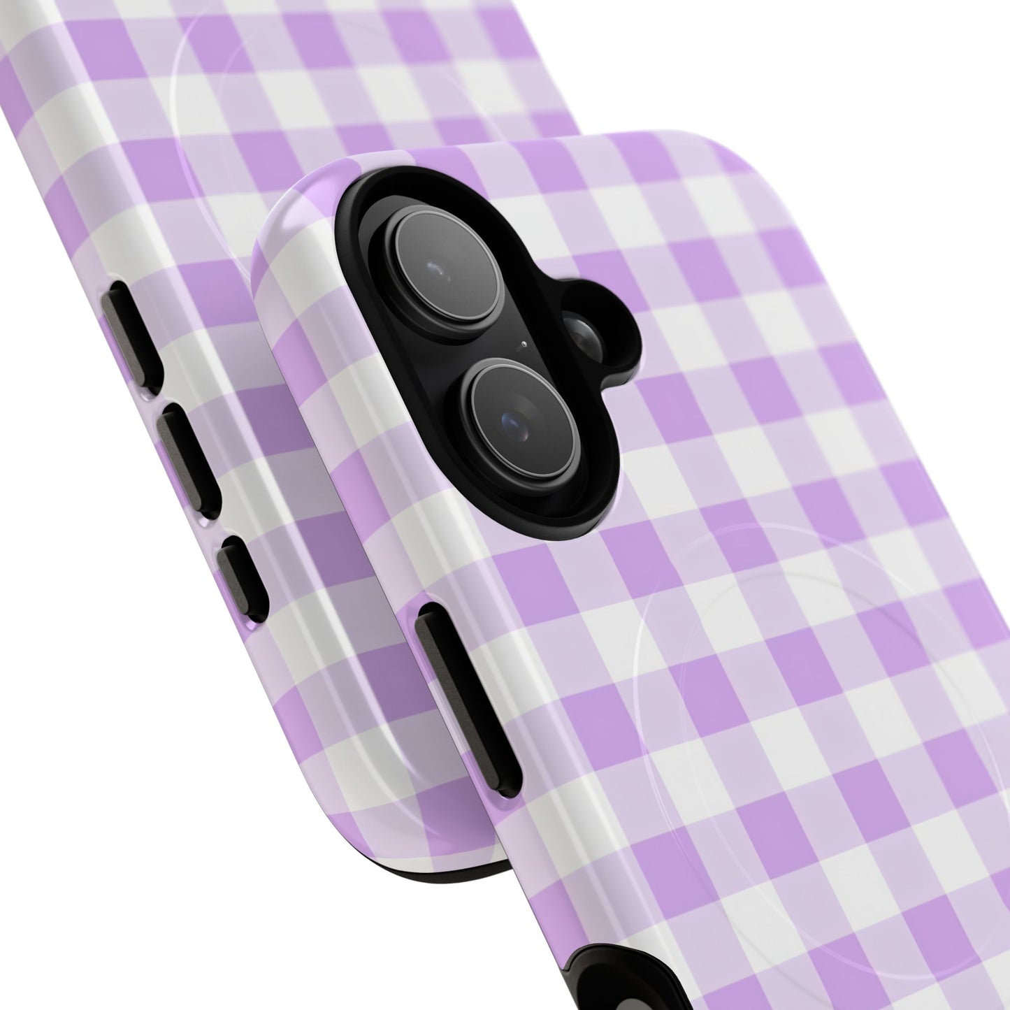 Gingham in Purple - Magsafe Case