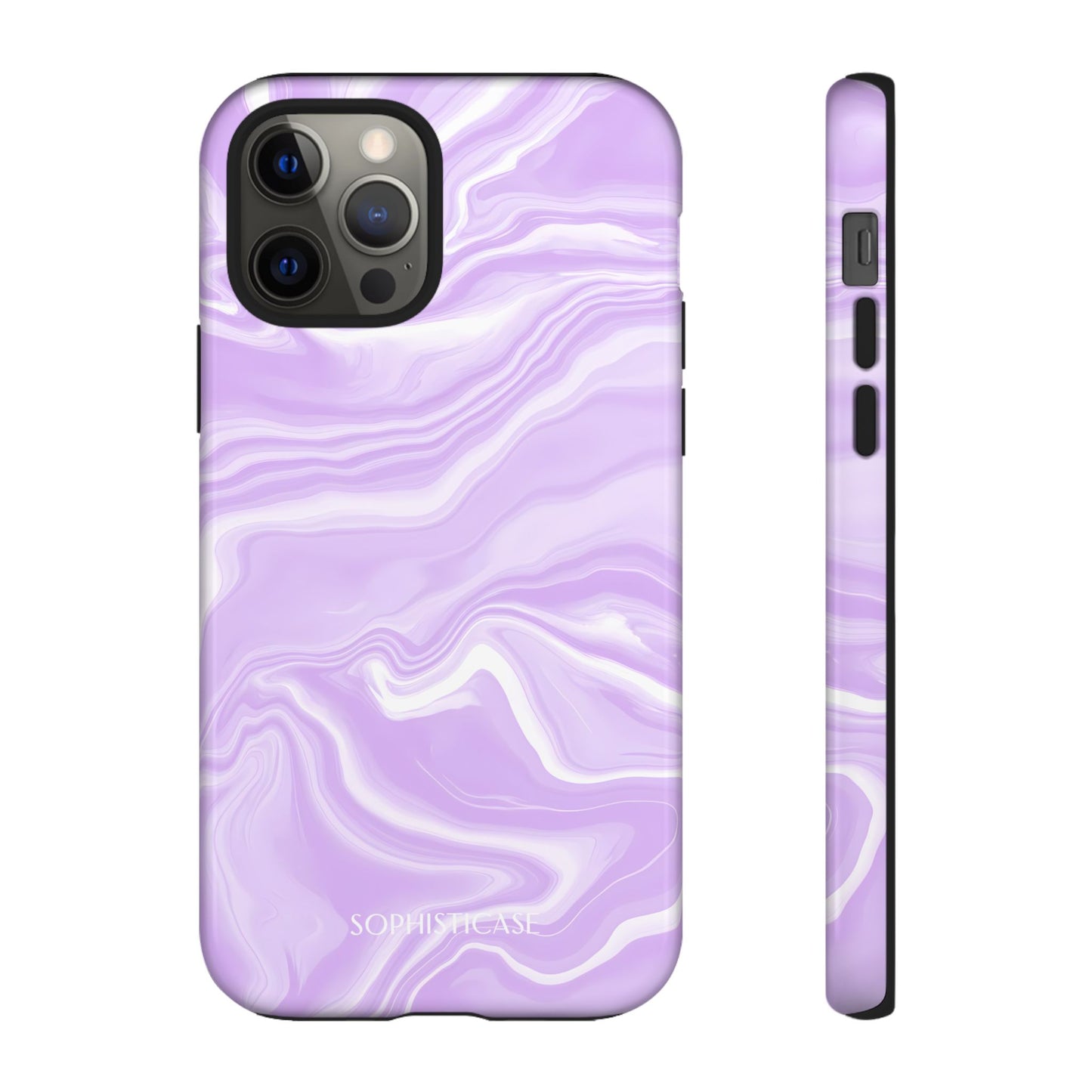 Liquid Dreams in Light Purple - iPhone Case