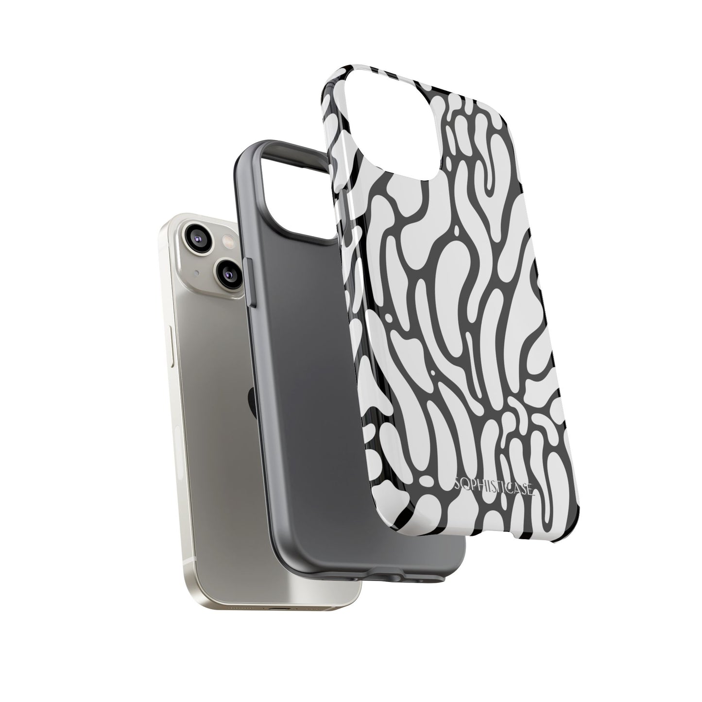 Dark Thoughts in Onyx - Tough Phone Case