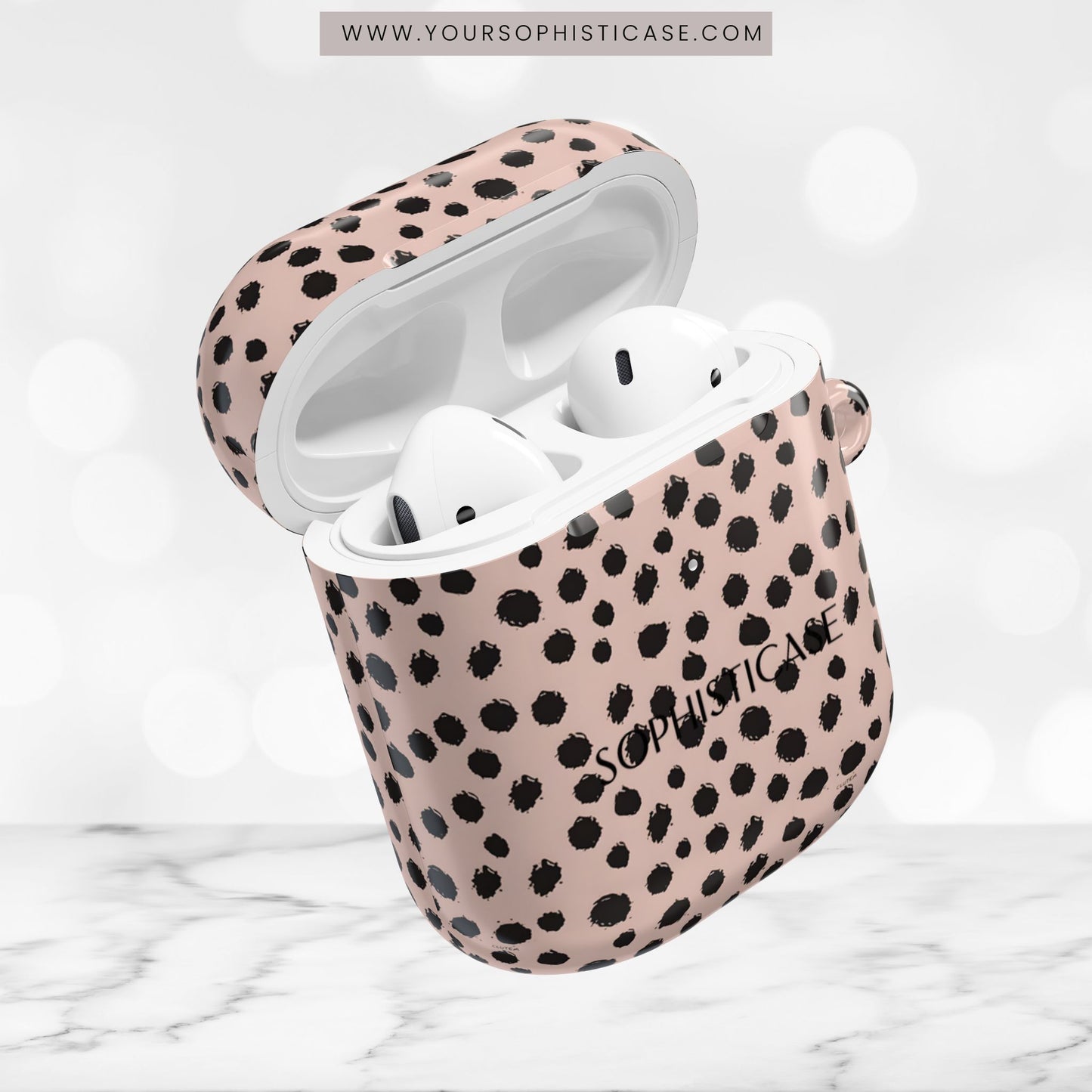 AirPod Cases - Cheetahs and Liars in Light Brown