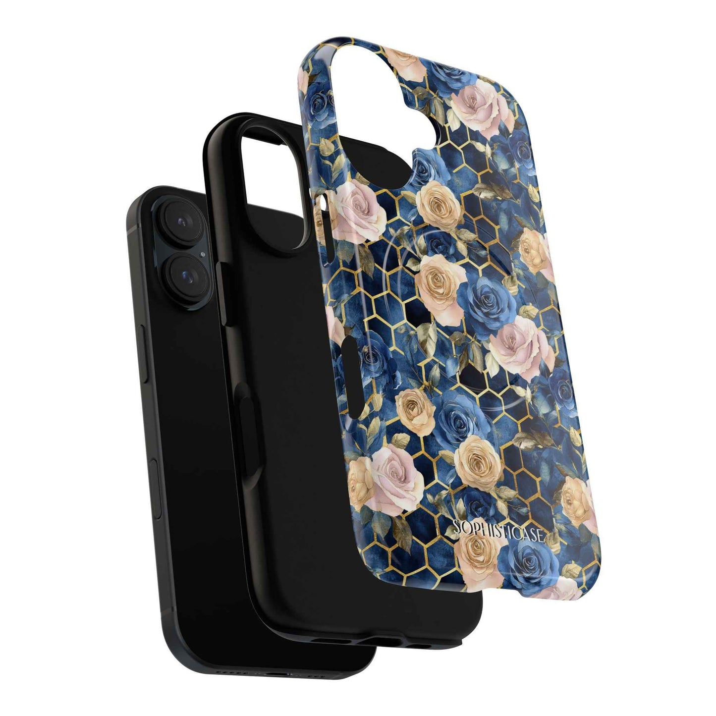 Royal Floral in Midnight Rose - iPhone Magsafe Case