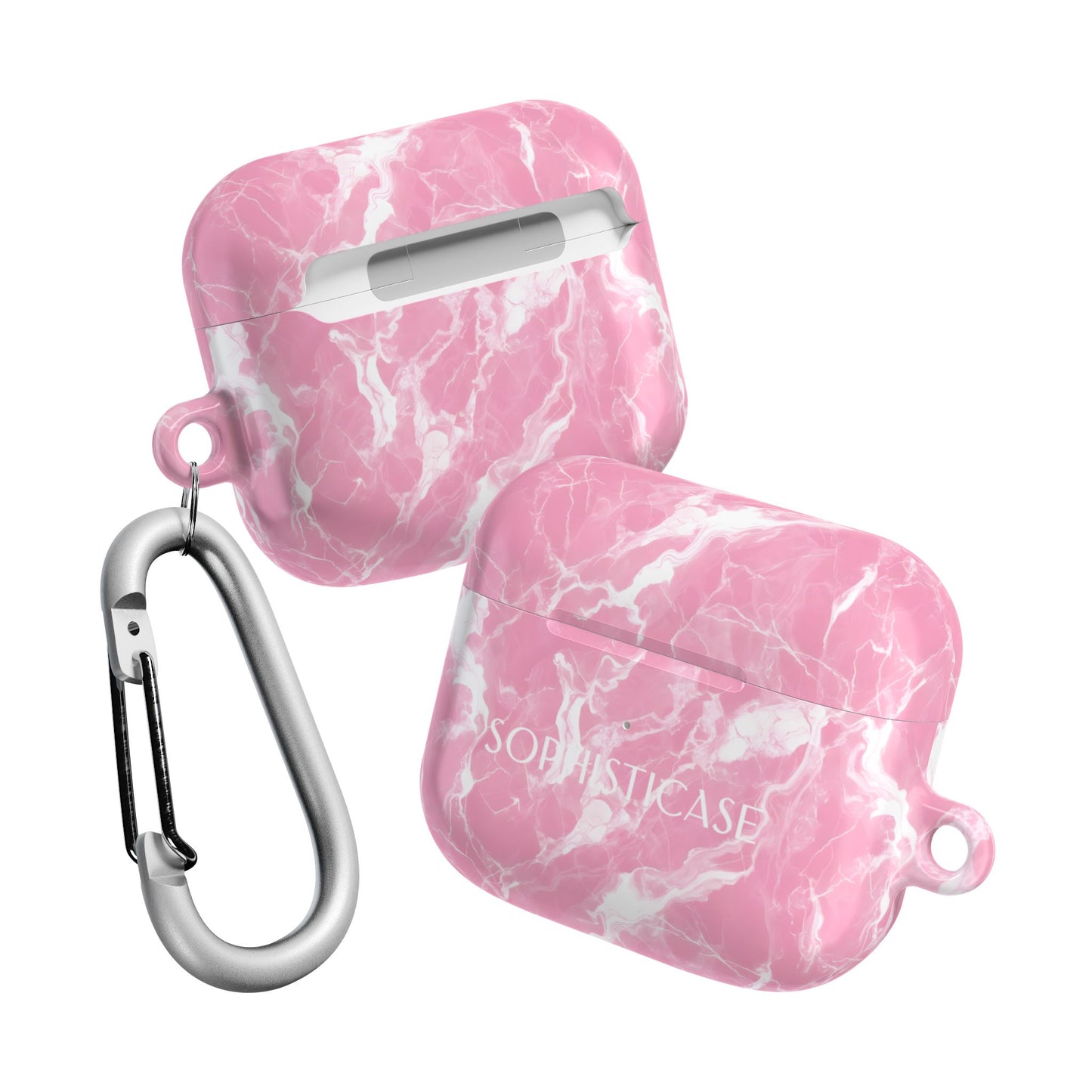 AirPod Cases - Marble Crush in Pink