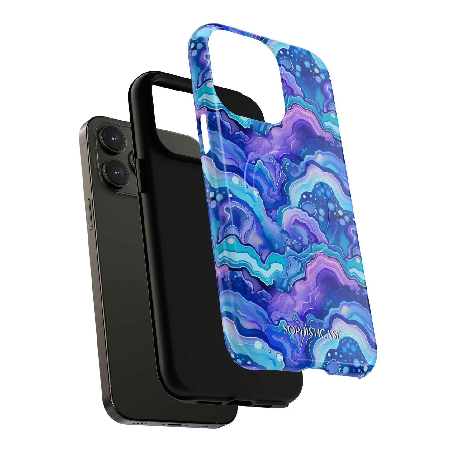 Nightstone in Lapis Wave - Magsafe Case