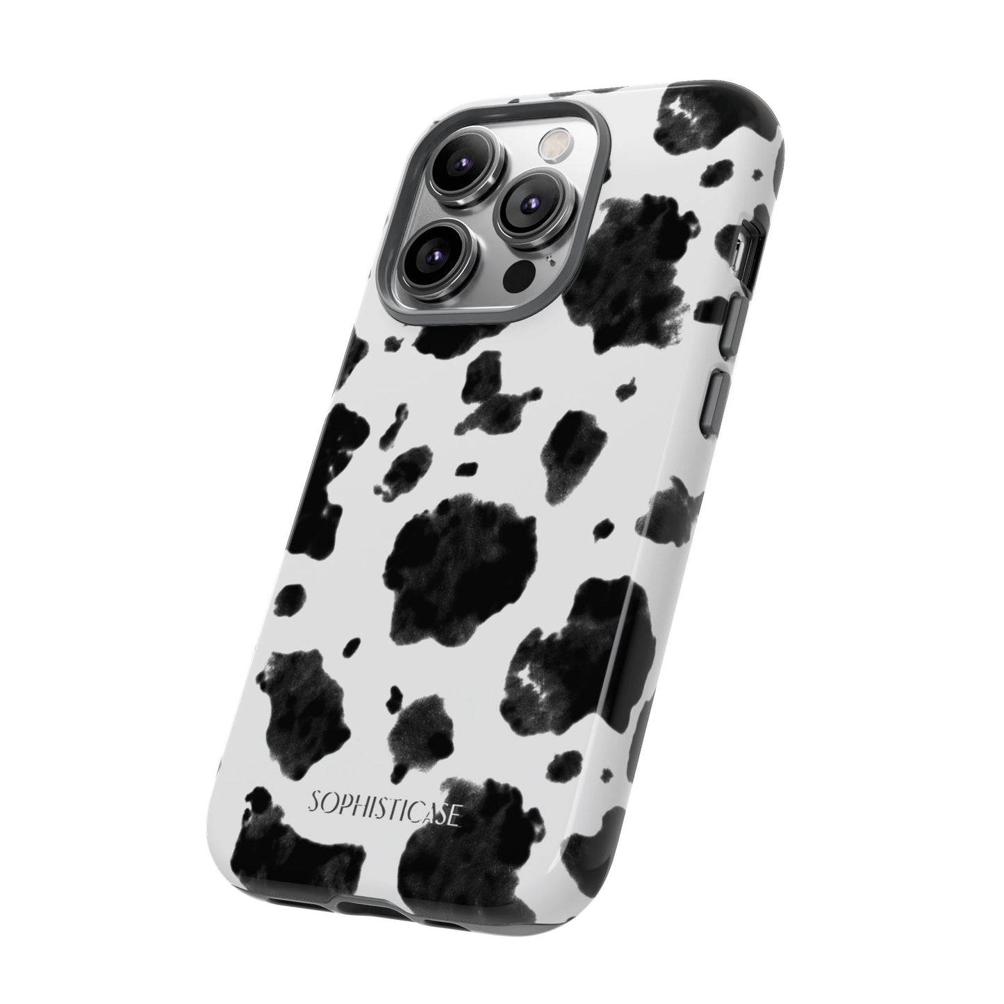 Holy Cow in Black - iPhone Case