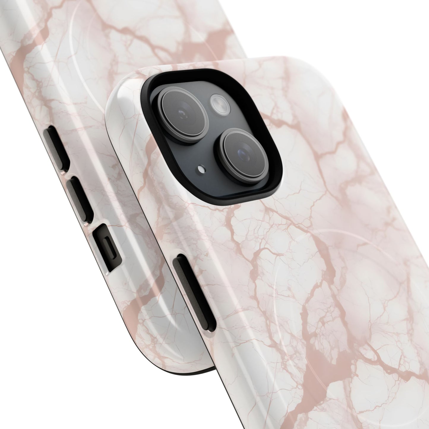 Marble Opulence in Neutral Beige - Magsafe Case