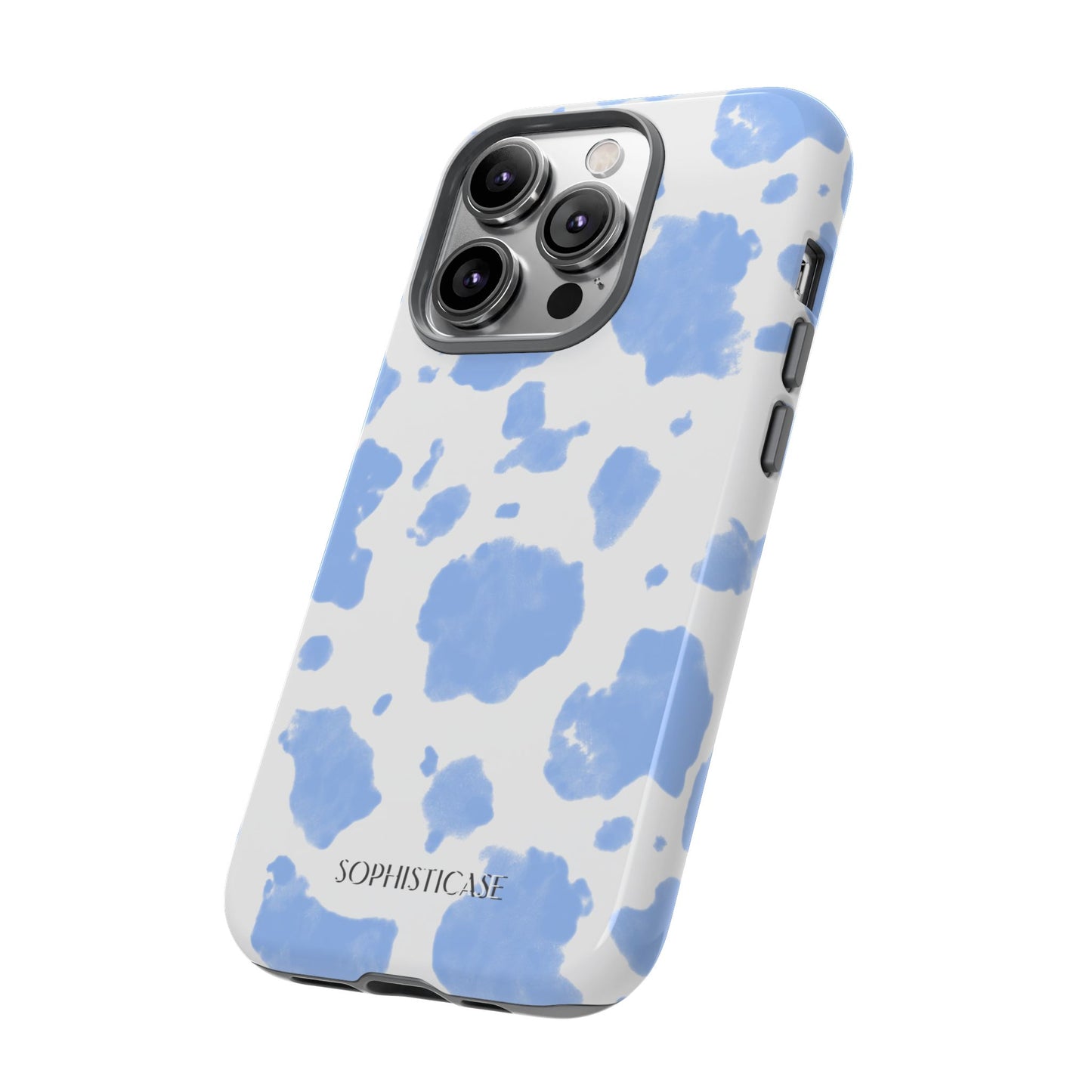 Holy Cow in Blue - iPhone Case