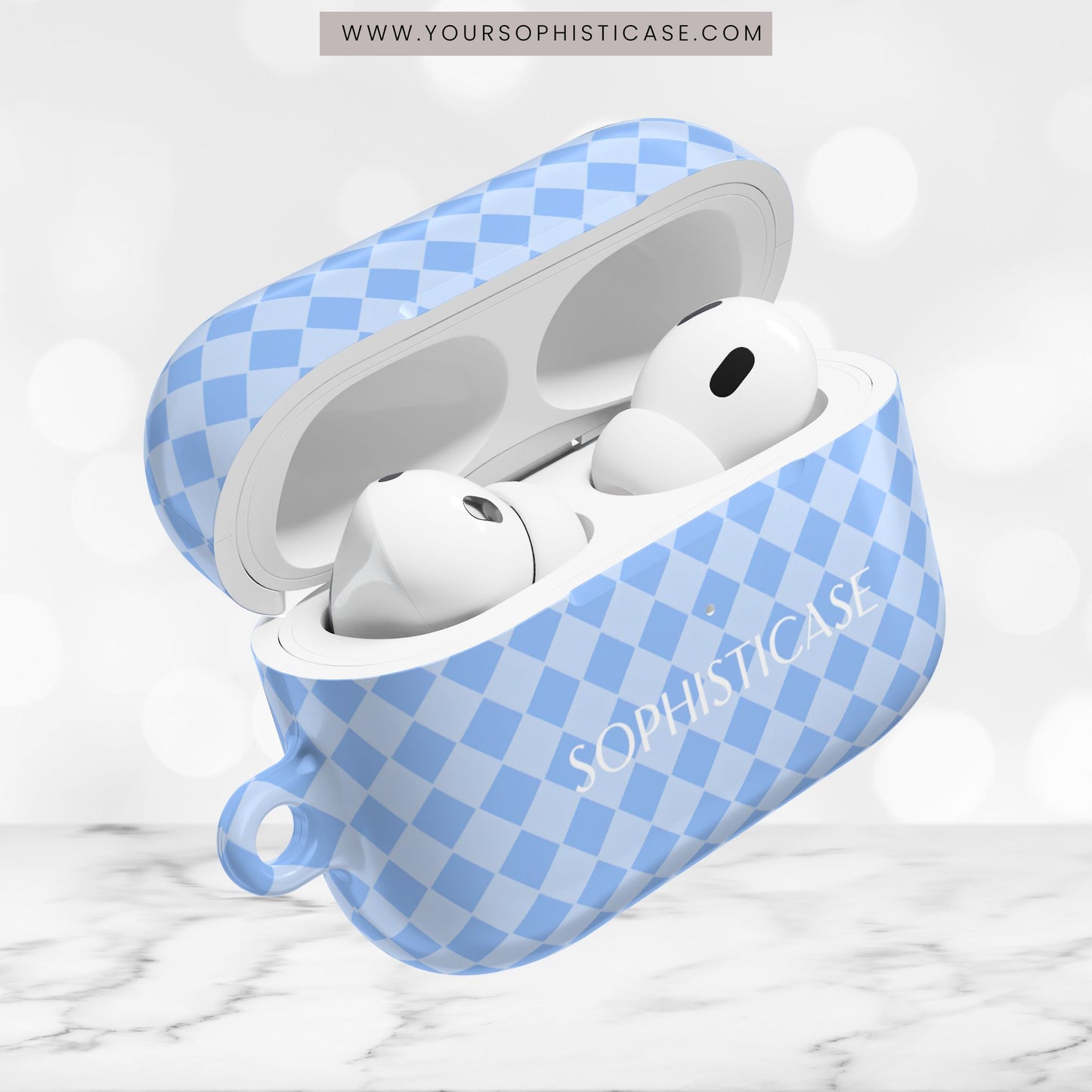 AirPod Cases - Diamond Diva in Blue
