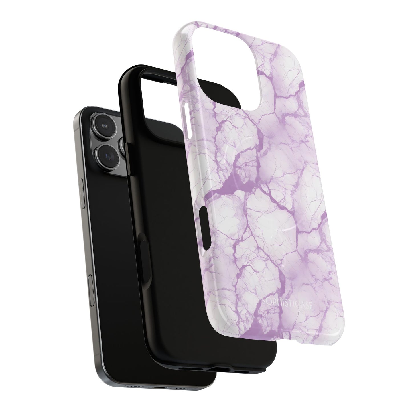 Marble Opulence in Purple - Magsafe Case