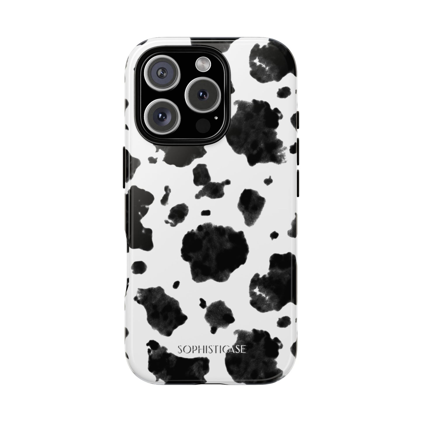 Holy Cow in Black - iPhone Case