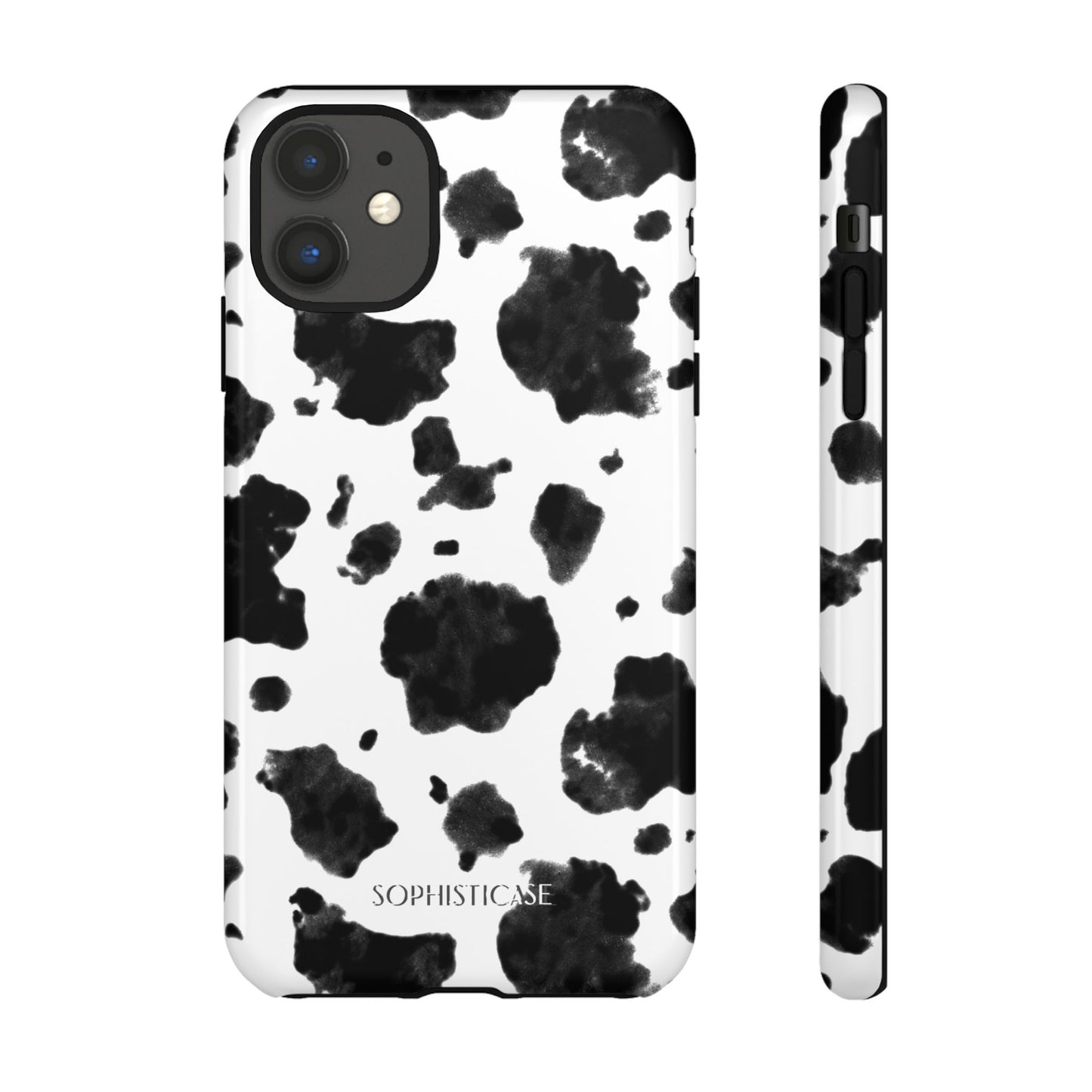 Holy Cow in Black - iPhone Case