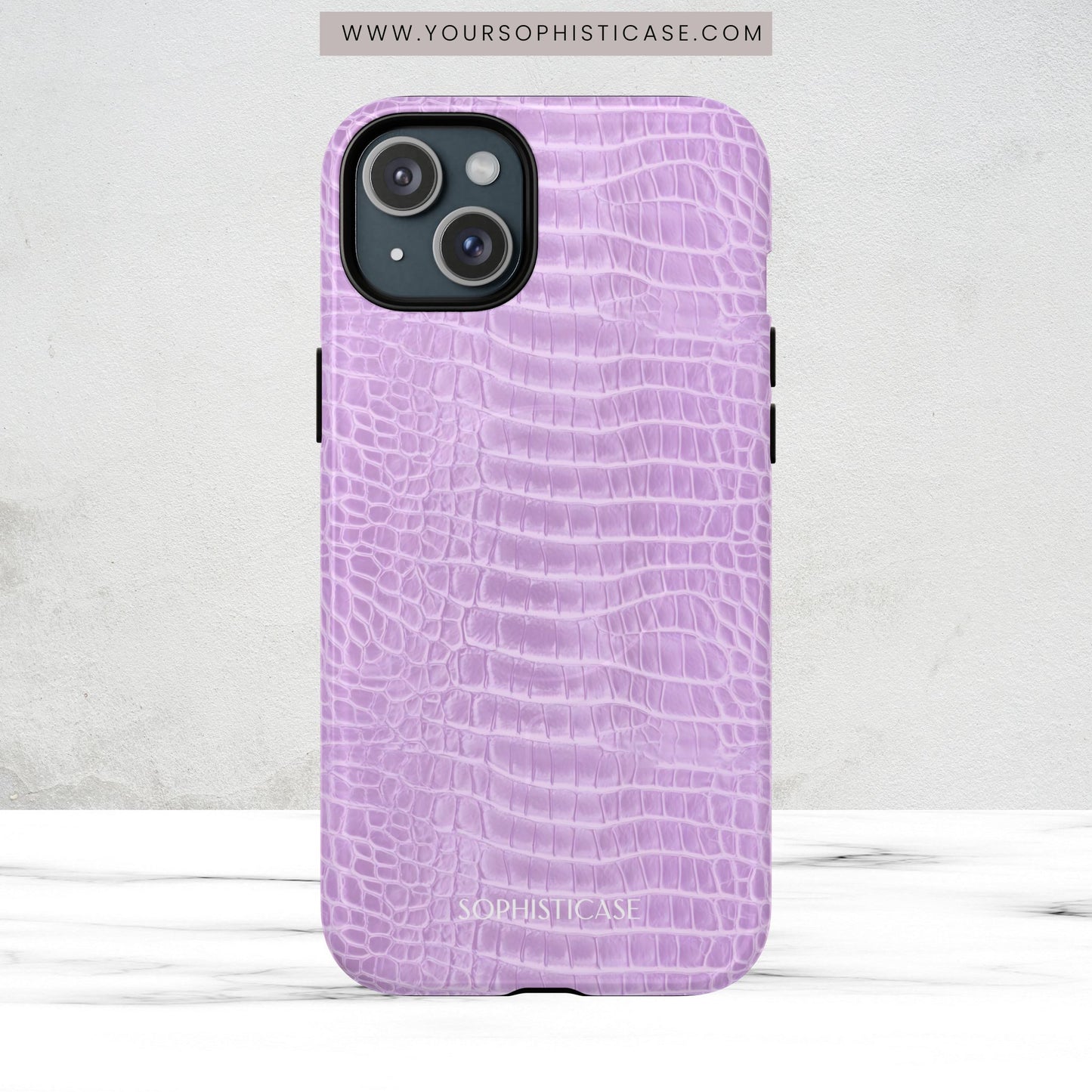 Luxe Leather in Purple - Magsafe Case