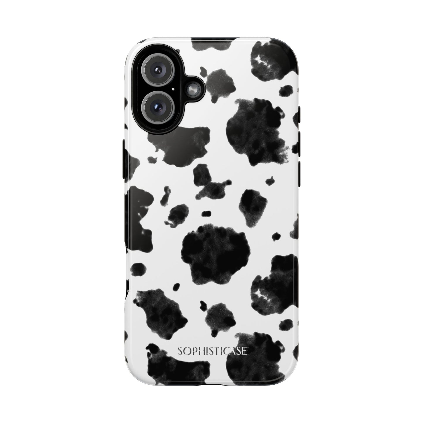 Holy Cow in Black - iPhone Case