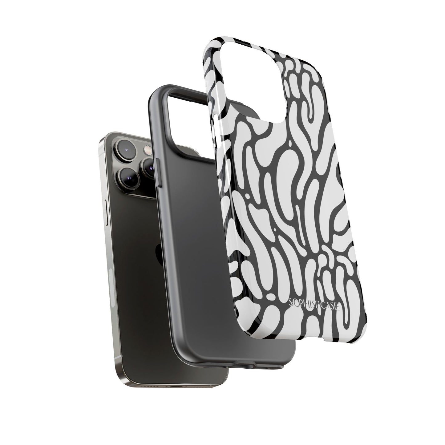 Dark Thoughts in Onyx - Tough Phone Case