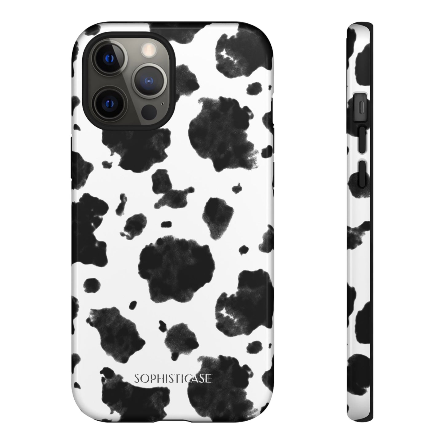 Holy Cow in Black - iPhone Case