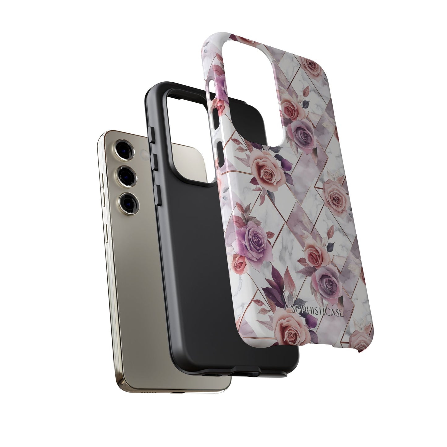 Royal Floral in Blush Manor - Tough Phone Case