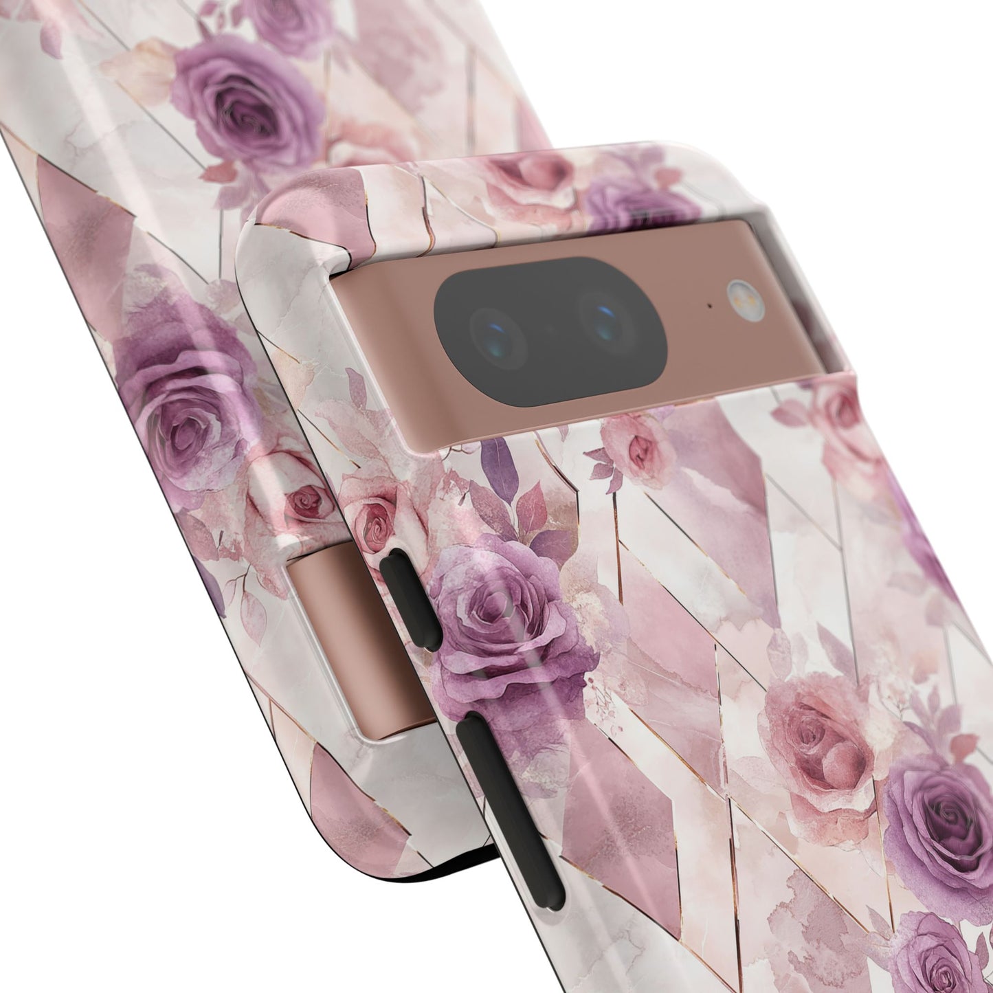 Royal Floral in Mauve Rose - Tough Phone Case
