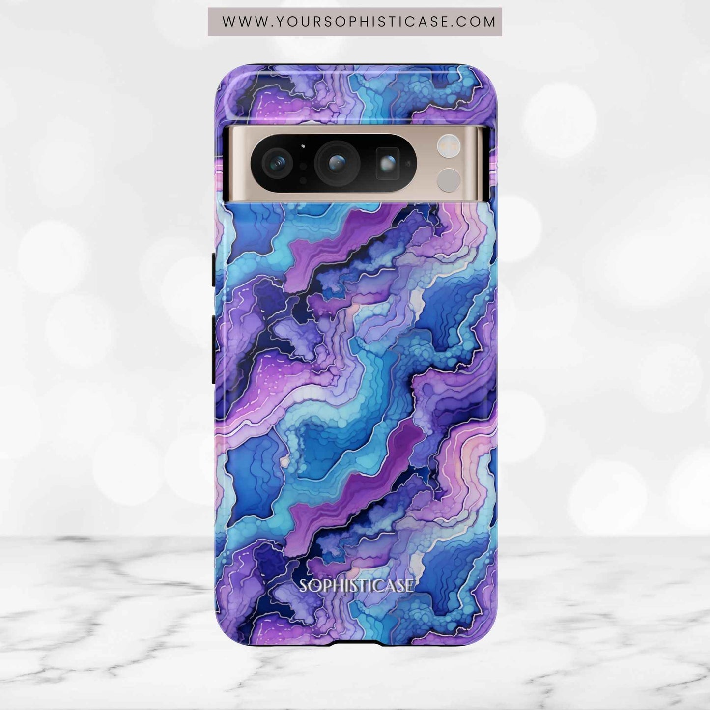 Nightstone in Indigo Tide - Tough Phone Case
