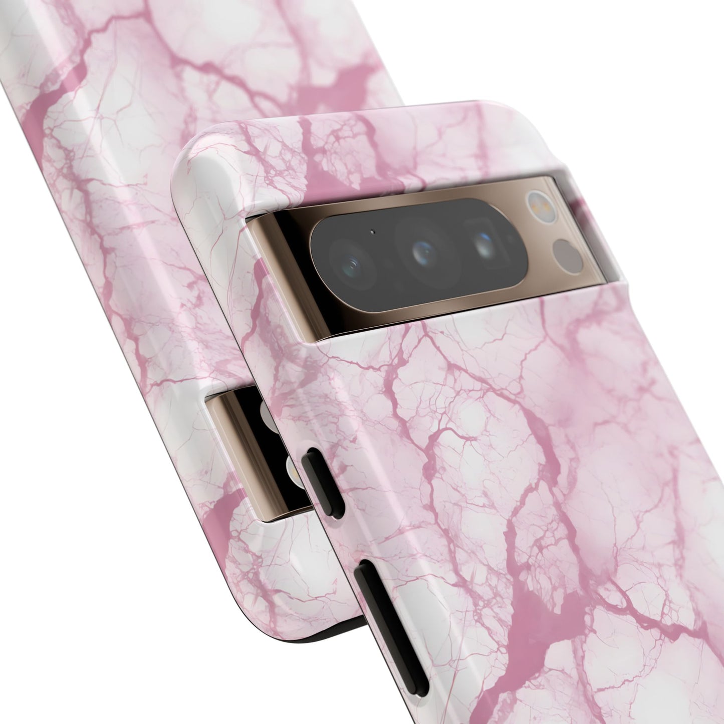 Marble Opulence in Pink - Tough Phone Case