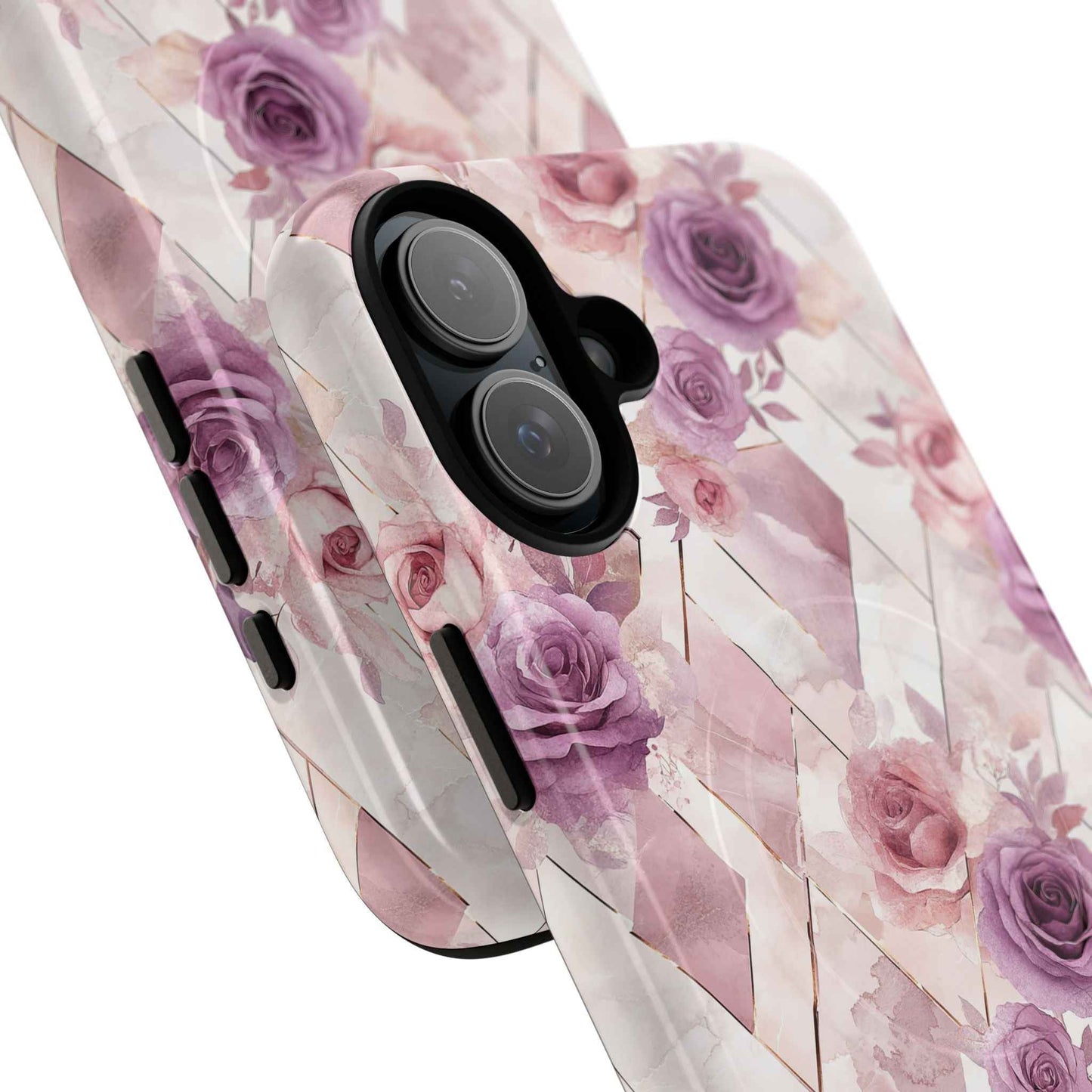 Royal Floral in Mauve Rose - iPhone Magsafe Case