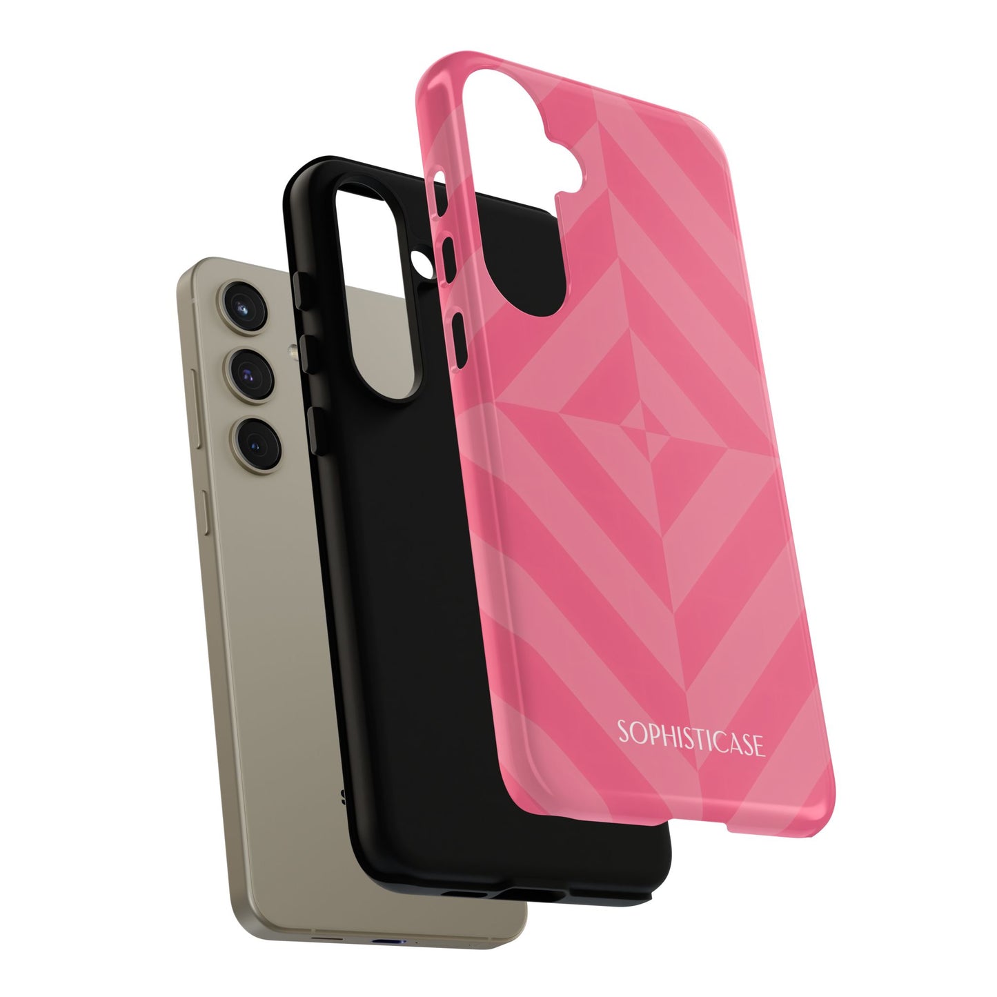 Zenergy in Salmon - Drop Proof Phone Case for Samsung Galaxy - Sophisticase
