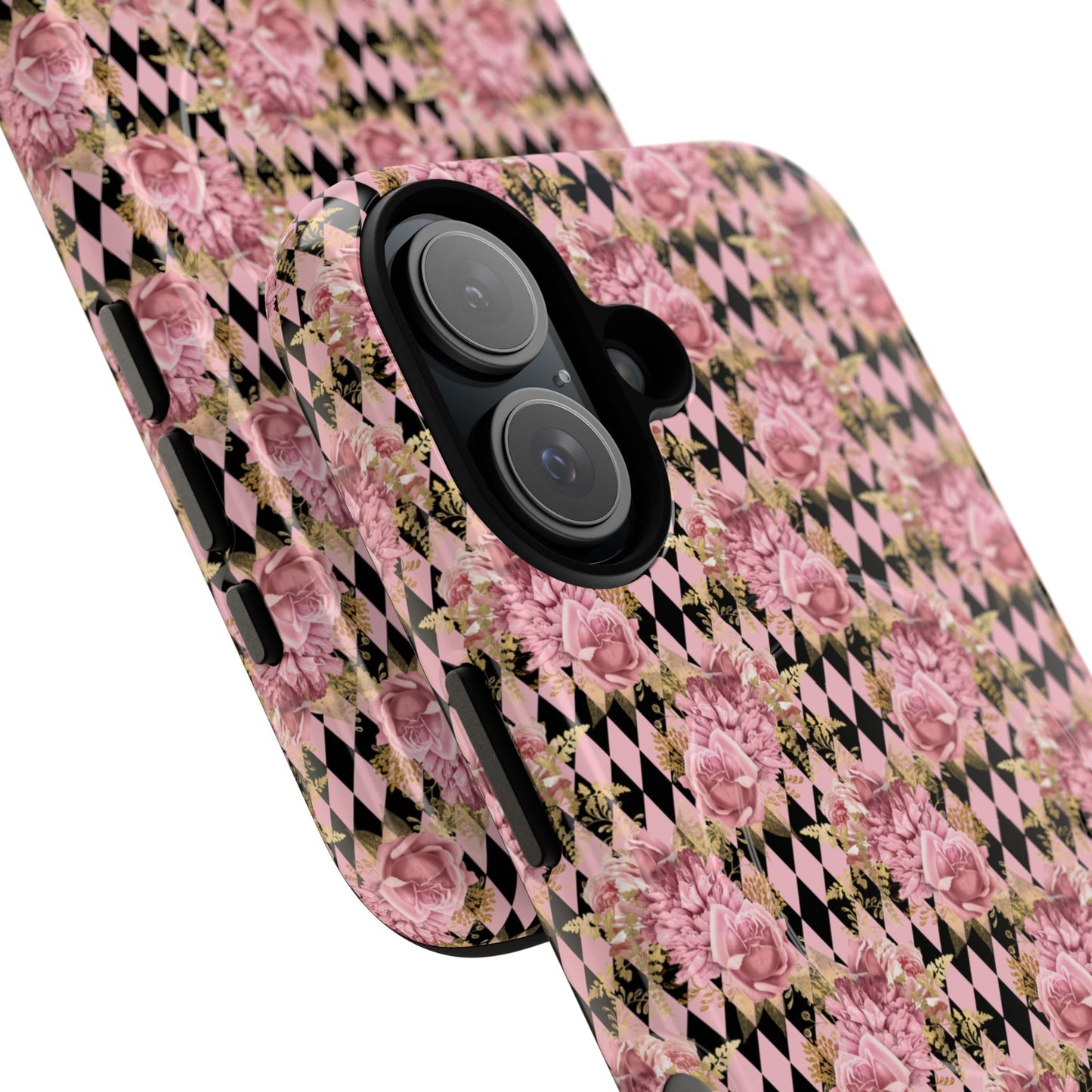 Rose Diamond Romance in Valentina - Magsafe Phone Case