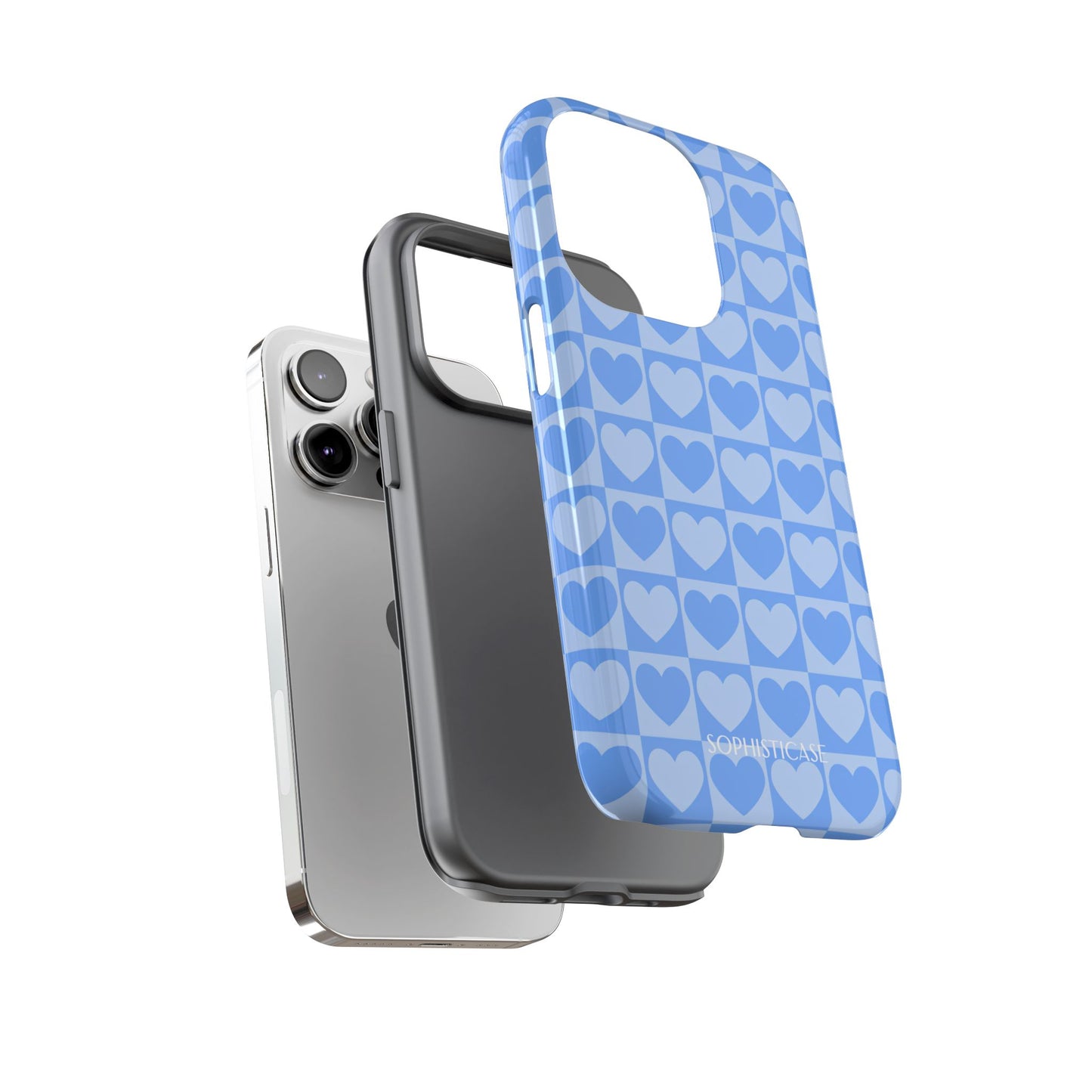 Tough Love in Blue - iPhone Case