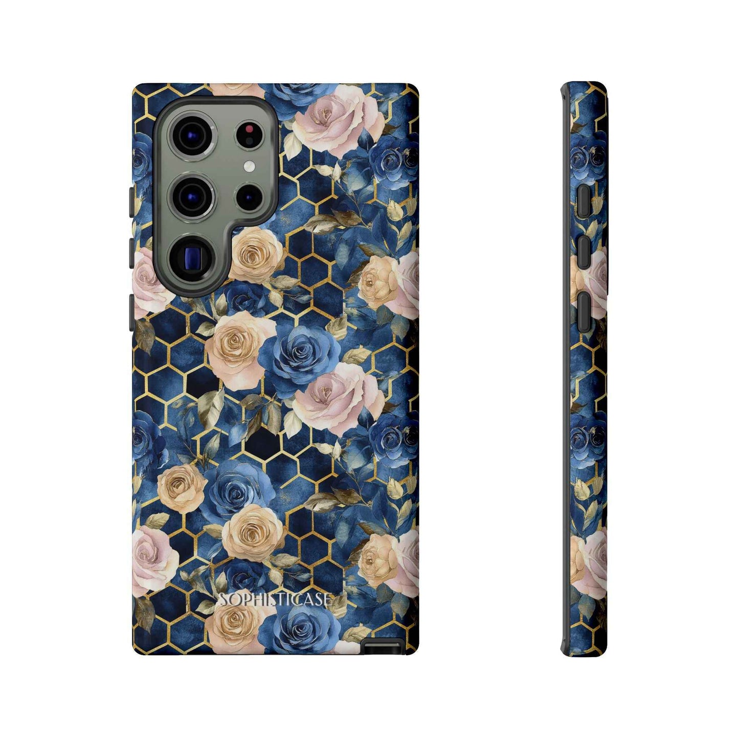 Royal Floral in Midnight Rose - Tough Phone Case