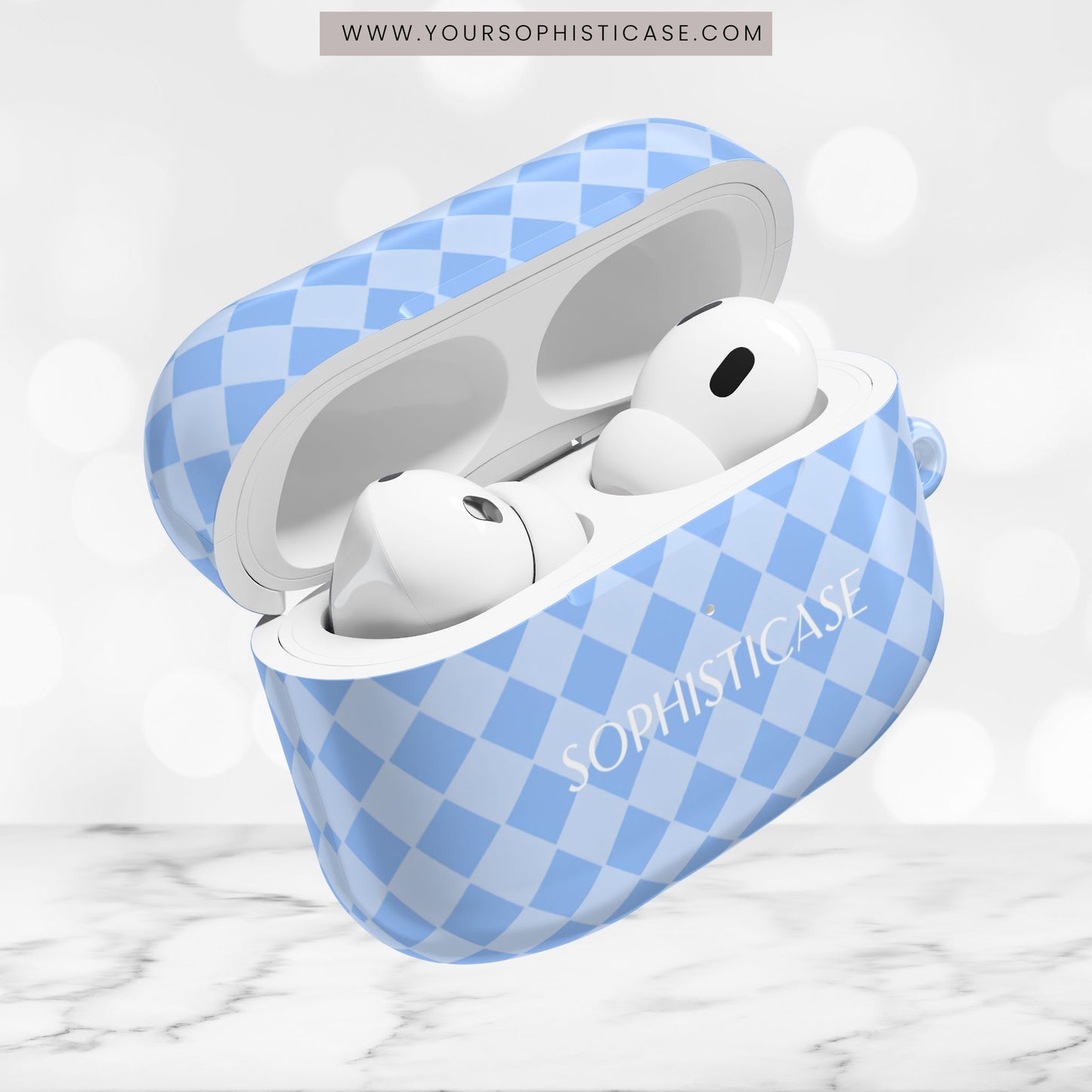 AirPod Cases - Diamond Diva in Blue