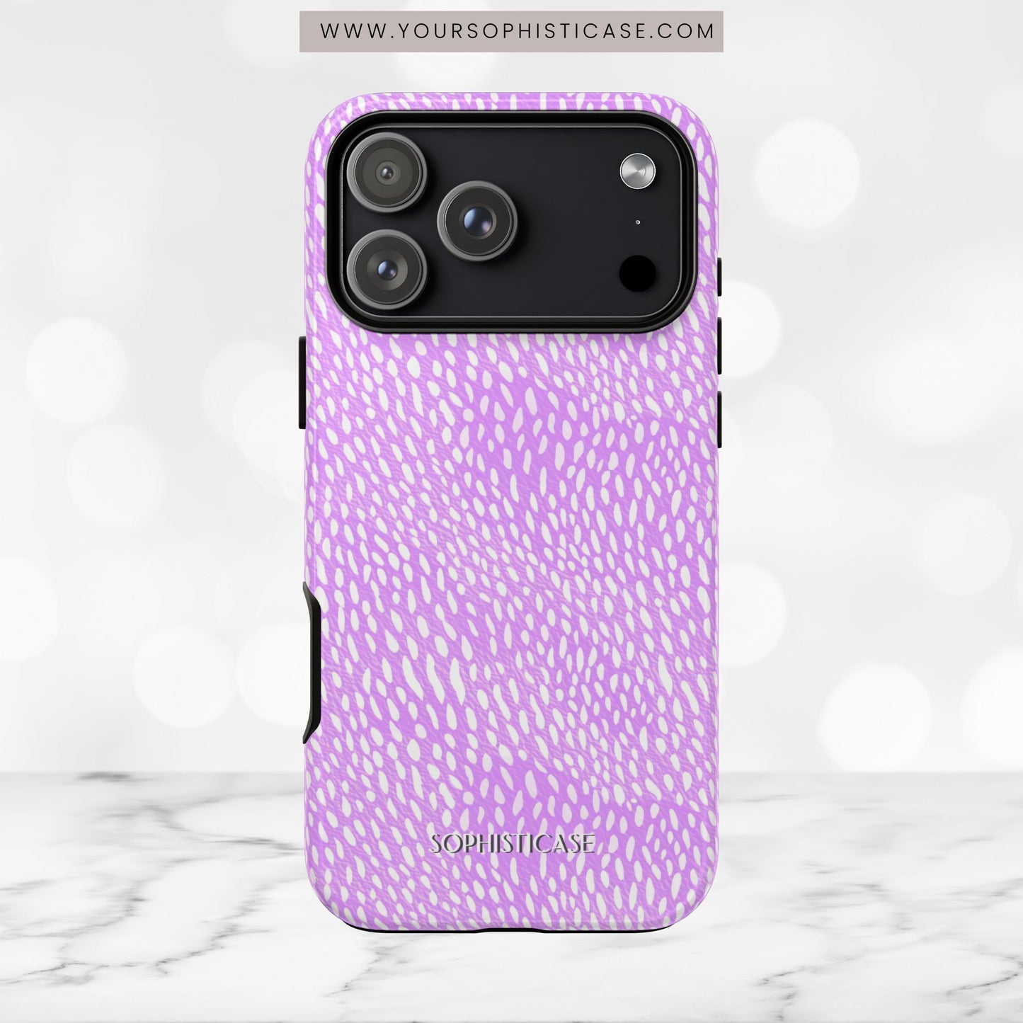 Oh Deer! in Purple - Tough Phone Case