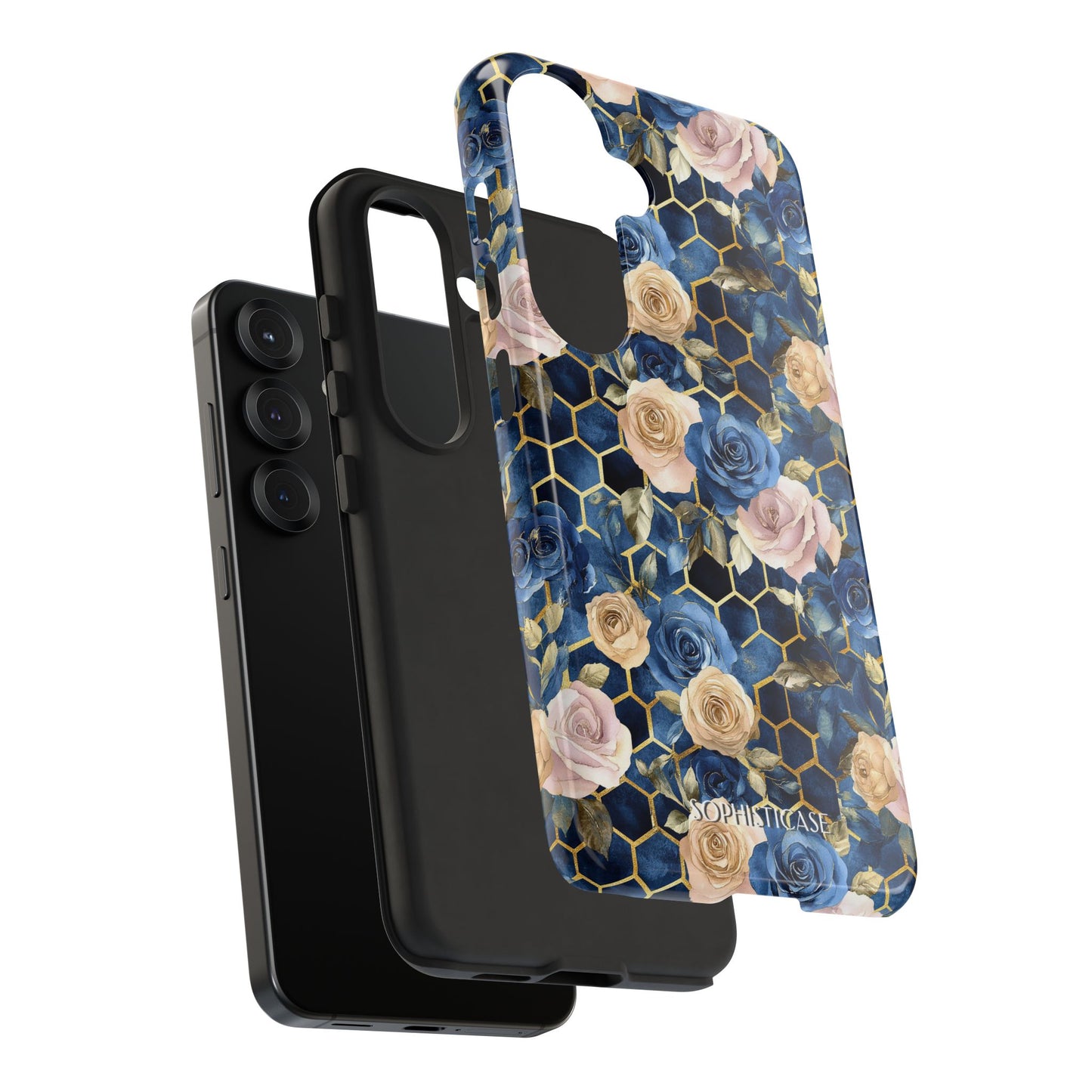 Royal Floral in Midnight Rose - Tough Phone Case