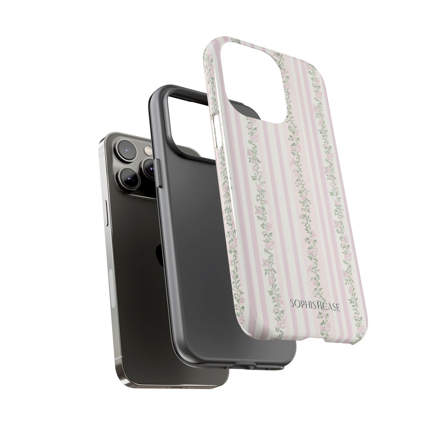The Sweetest Thing in Coquette Rose Vine - iPhone Case
