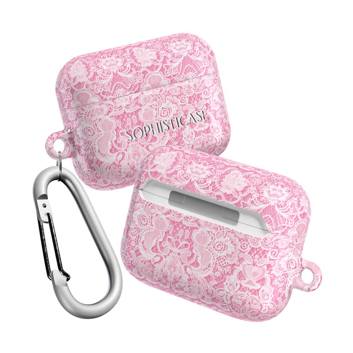 AirPod Cases - Luxe Lace in Pink