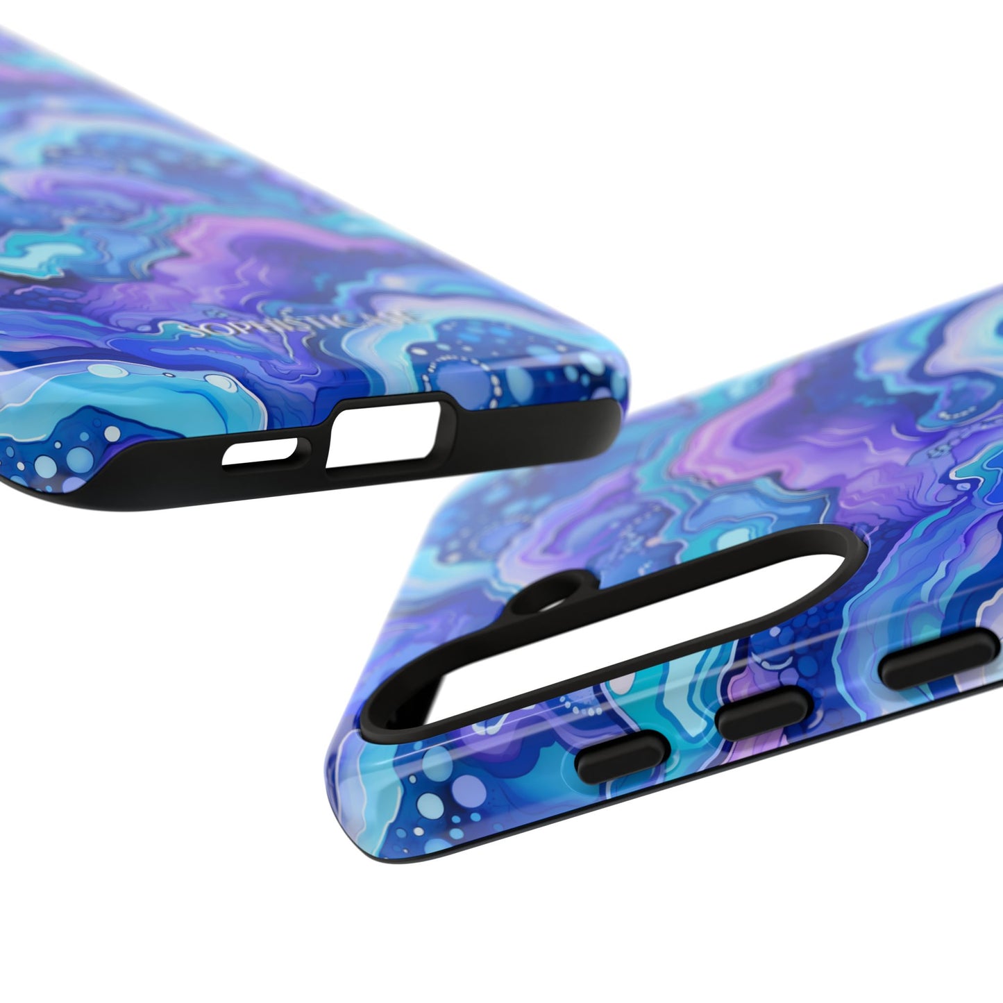 Nightstone in Lapis Wave - Tough Phone Case