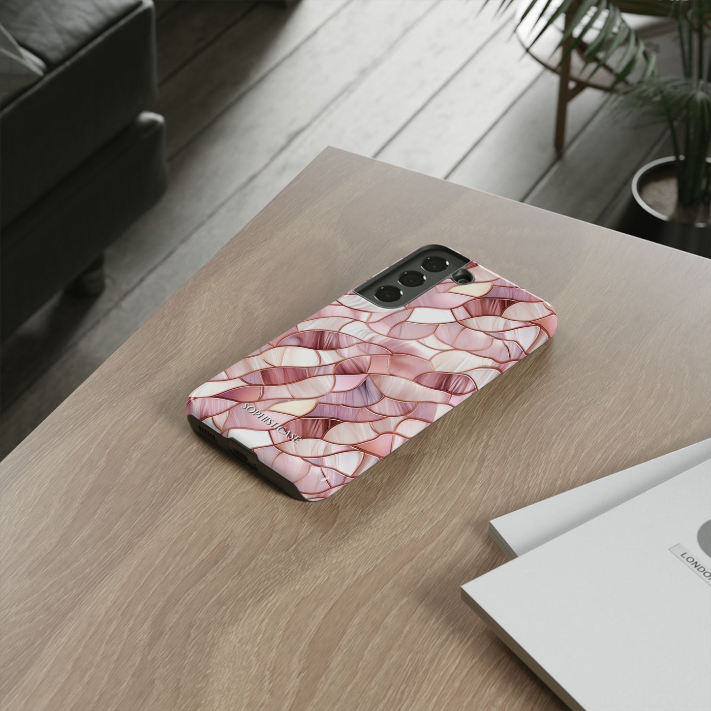 Rose' Runway in Sweet Mosaic - Tough Phone Case